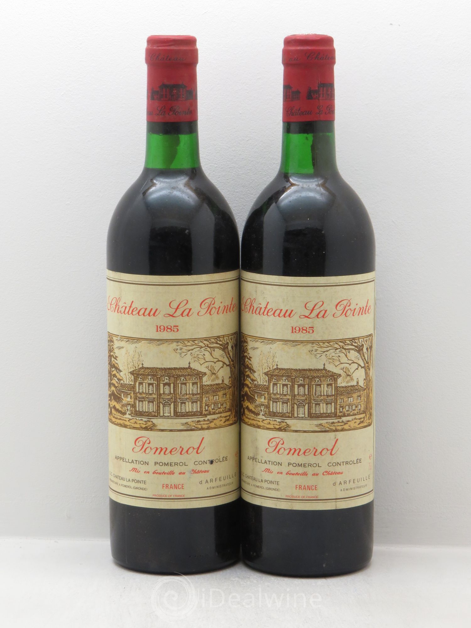 Château la Pointe 1985 - Lot de 2 bouteilles - 0
