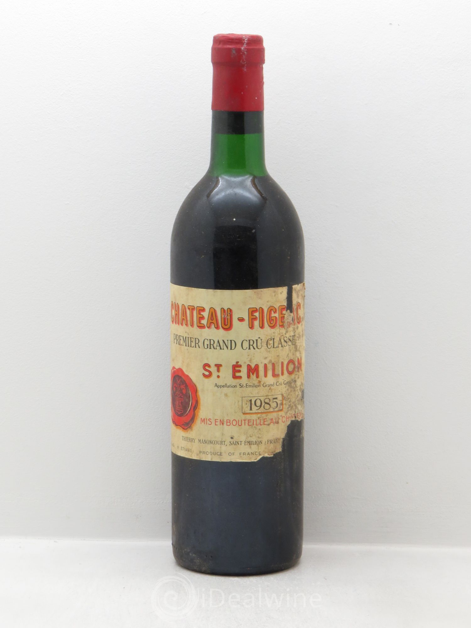 Château Figeac 1er Grand Cru Classé A 1985 - Lot de 1 bouteille - 0