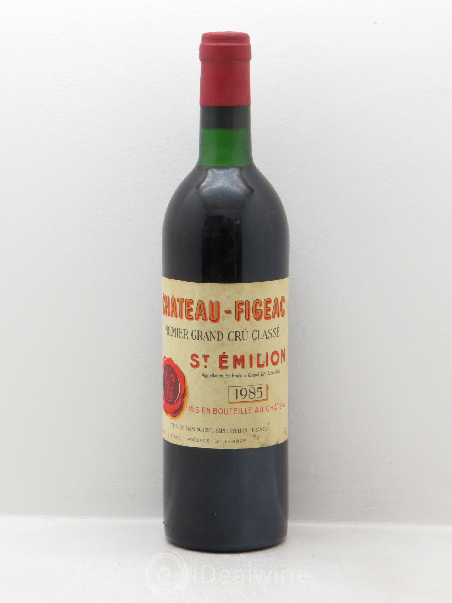 Château Figeac 1er Grand Cru Classé A 1985 - Lot de 1 bouteille - 0