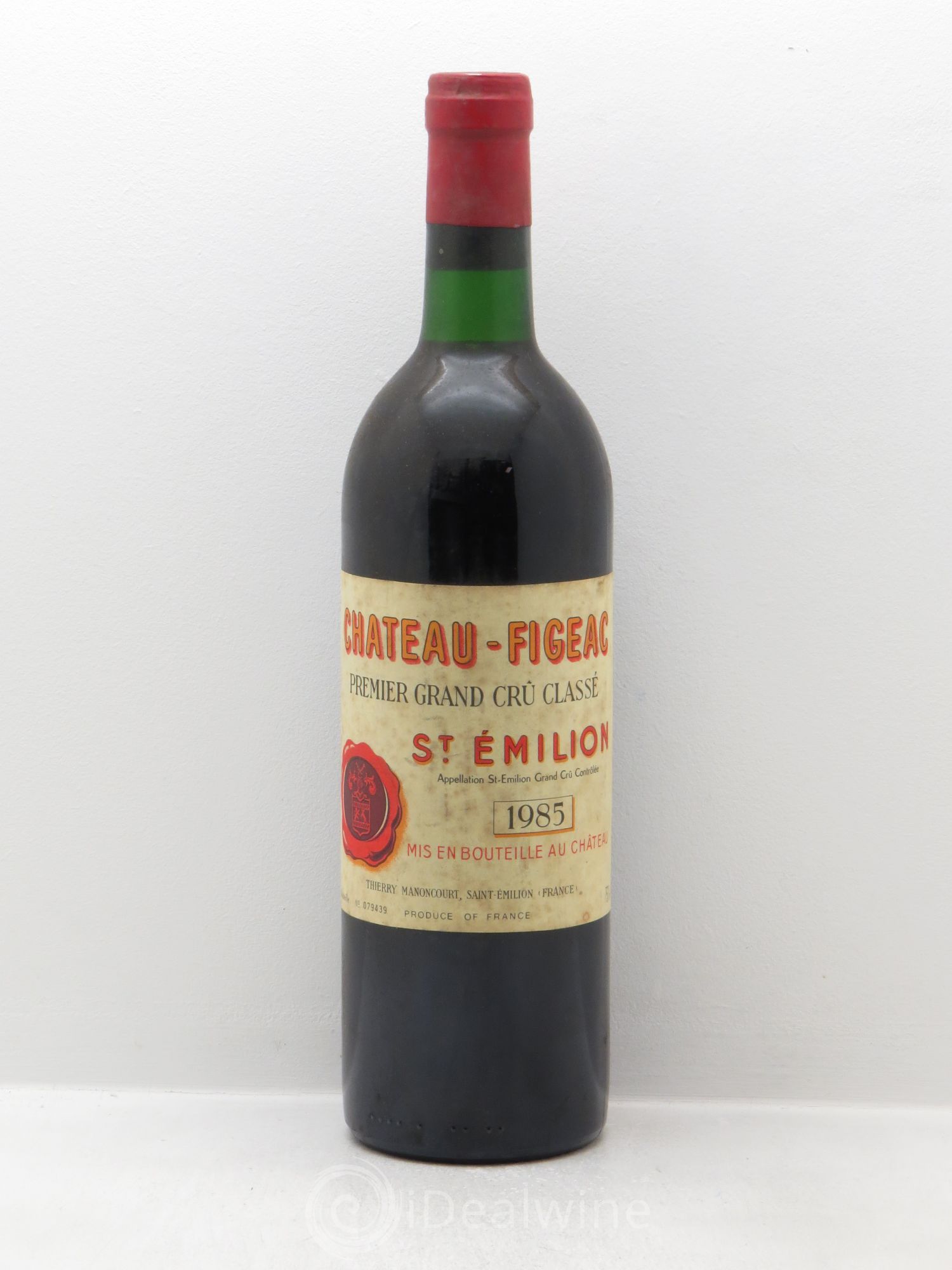 Château Figeac 1er Grand Cru Classé A 1985 - Lot de 1 bouteille - 0