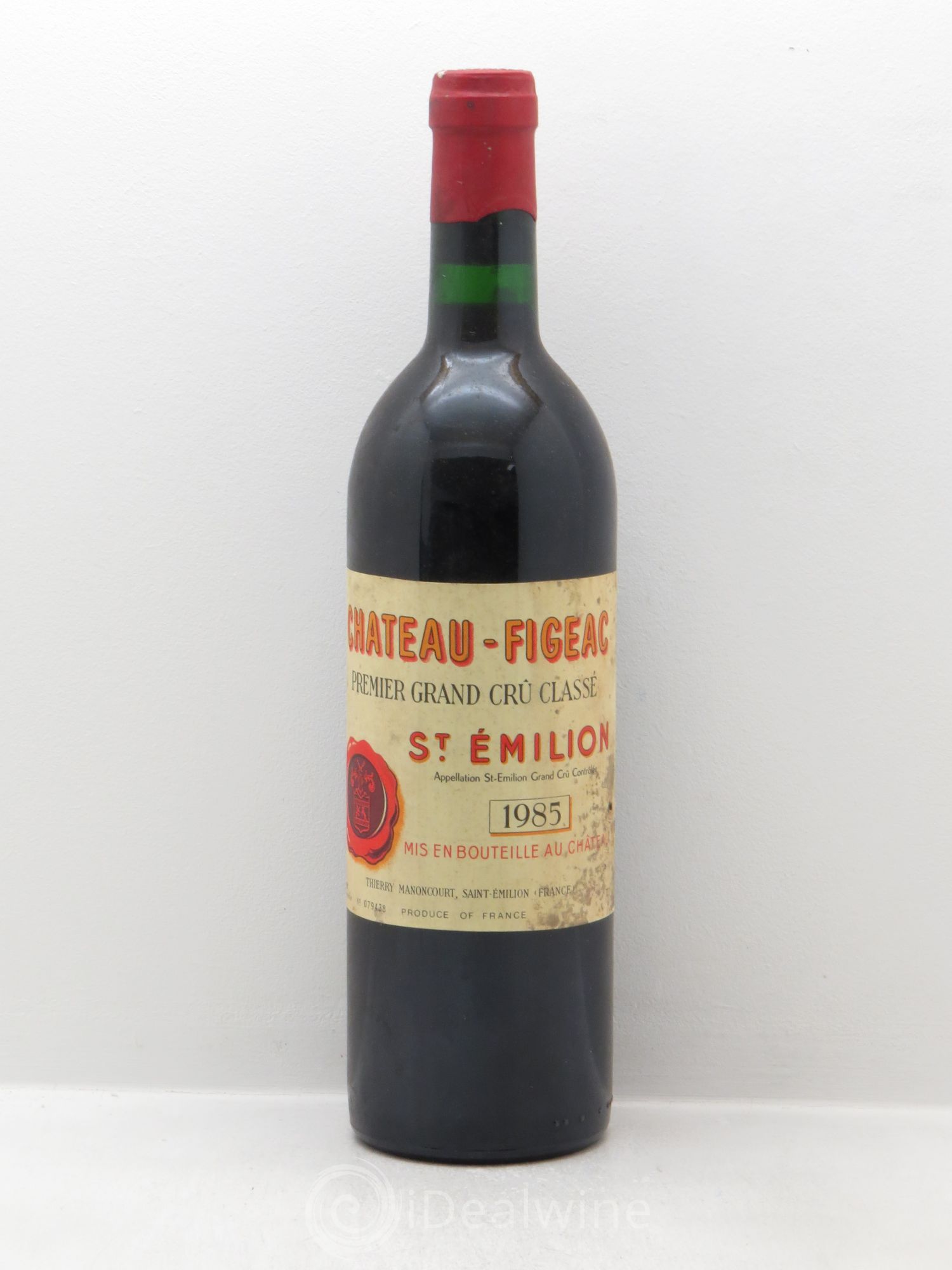 Château Figeac 1er Grand Cru Classé A 1985 - Lot de 1 bouteille - 0