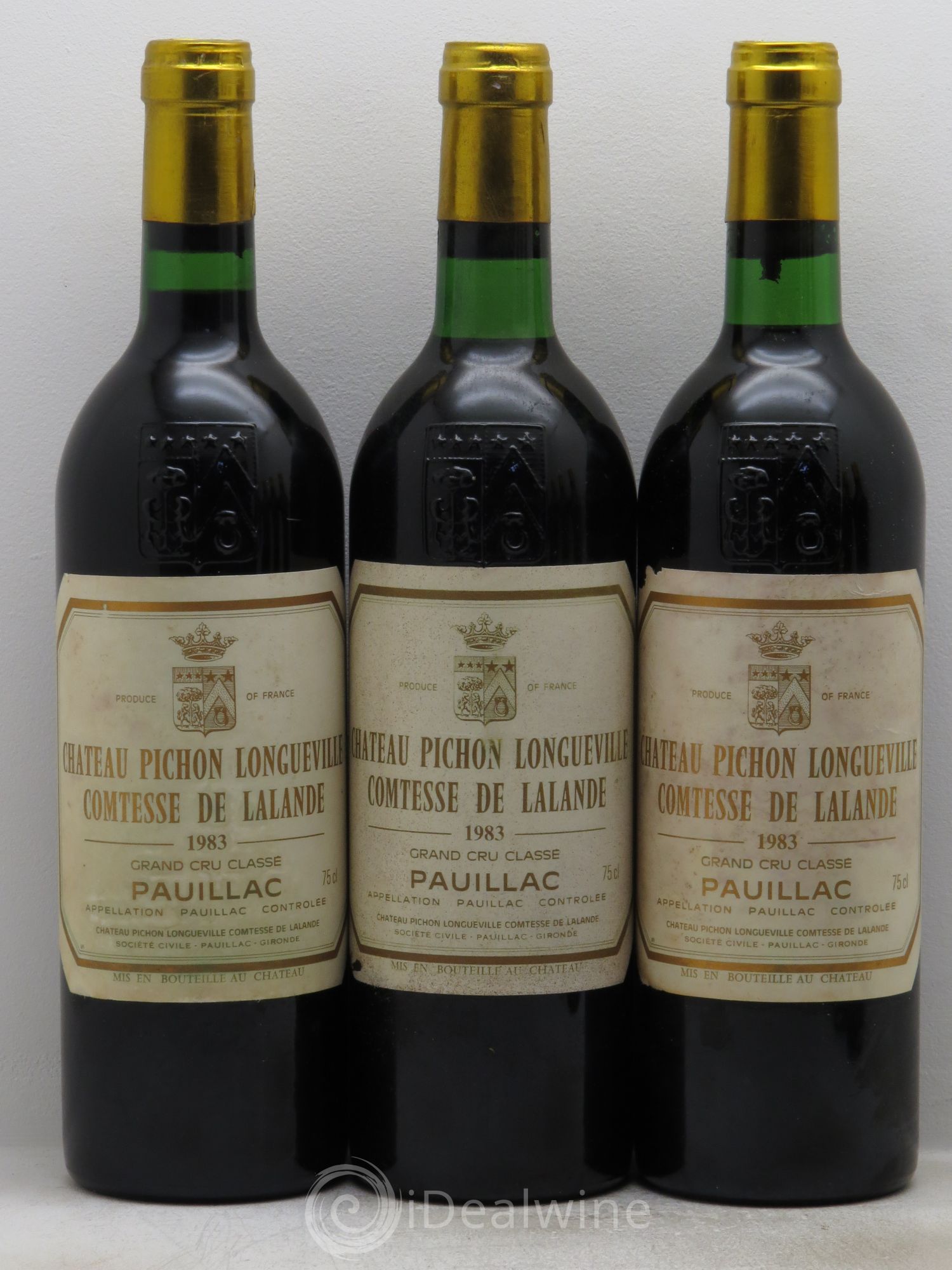 Château Pichon Longueville Comtesse de Lalande 2ème Grand Cru Classé 1983 - Lot de 12 bouteilles - 2