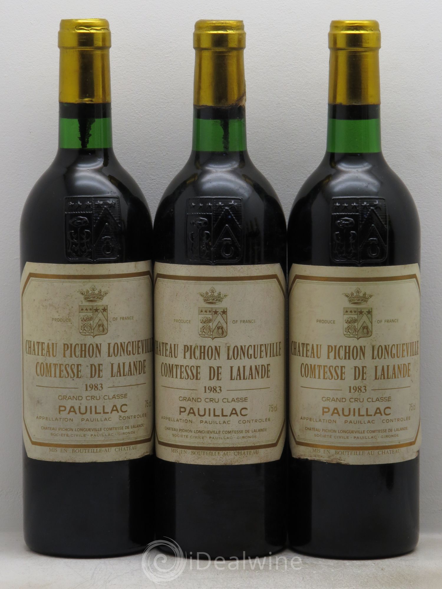 Château Pichon Longueville Comtesse de Lalande 2ème Grand Cru Classé 1983 - Lot de 12 bouteilles - 3