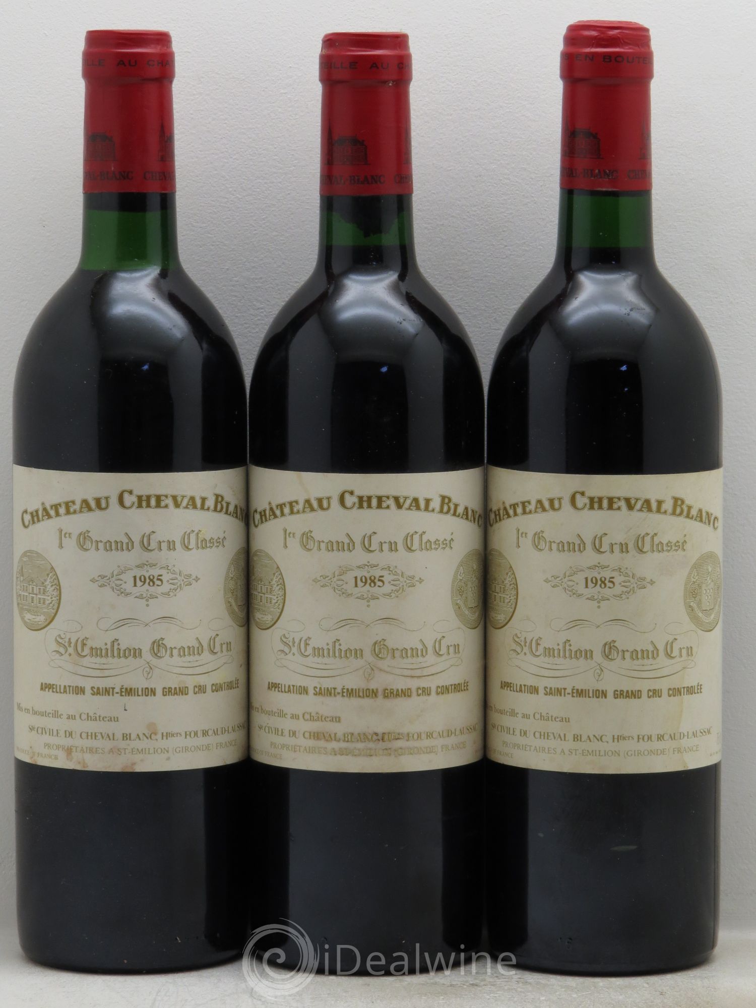 Château Cheval Blanc 1er Grand Cru Classé A 1985 - Lot de 6 bouteilles - 2