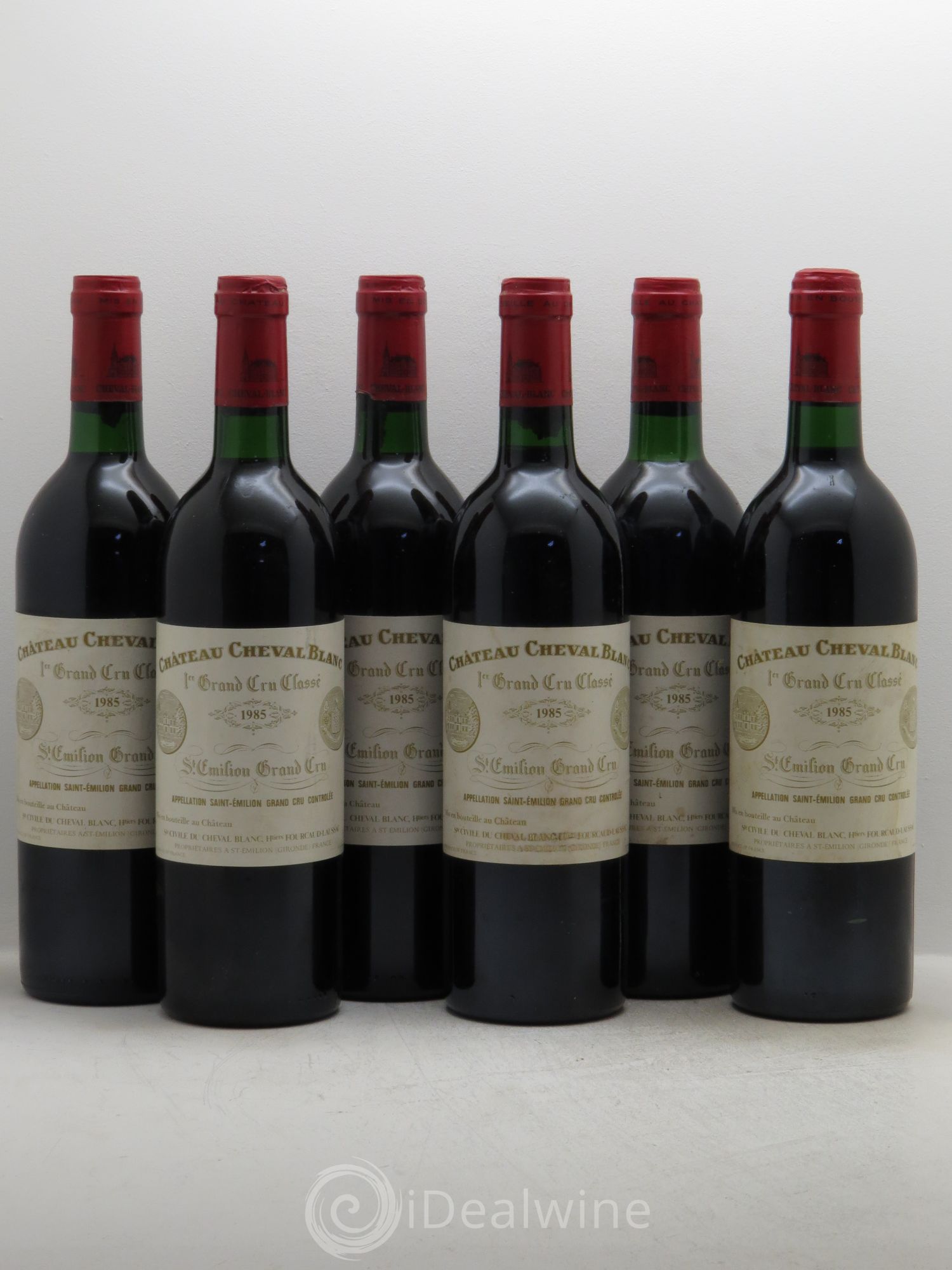 Château Cheval Blanc 1er Grand Cru Classé A 1985 - Lot de 6 bouteilles - 0