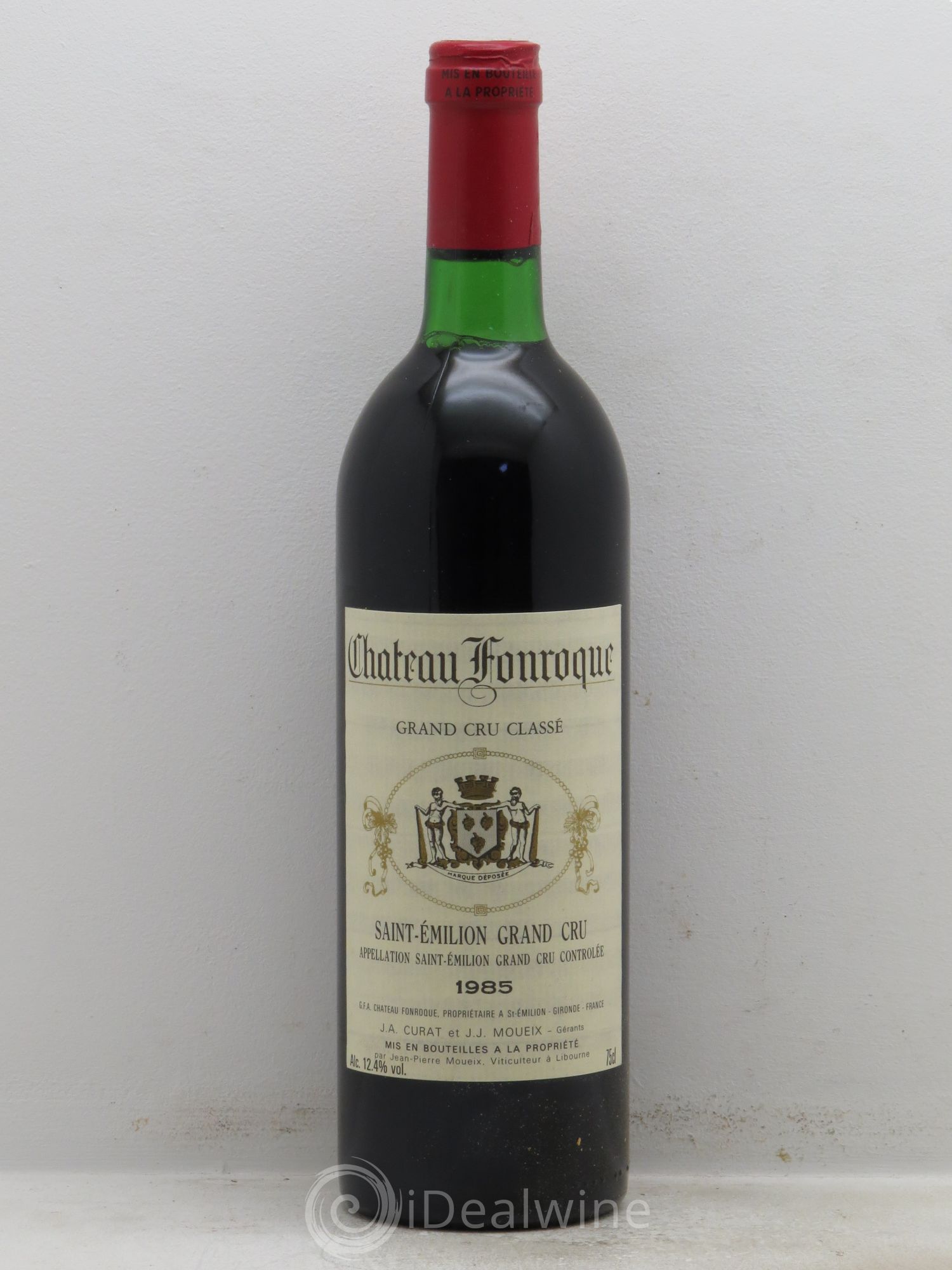 Château Fonroque Grand Cru Classé 1985 - Lot de 12 bouteilles - 0