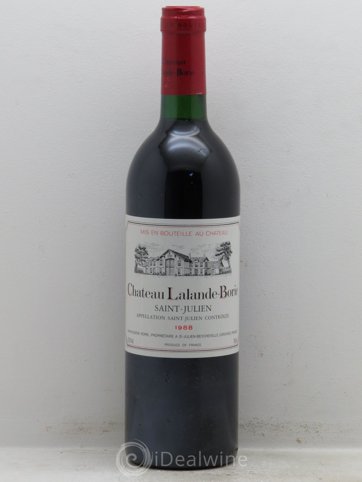 Château Lalande Borie 1988 - Lot de 12 bouteilles - 0