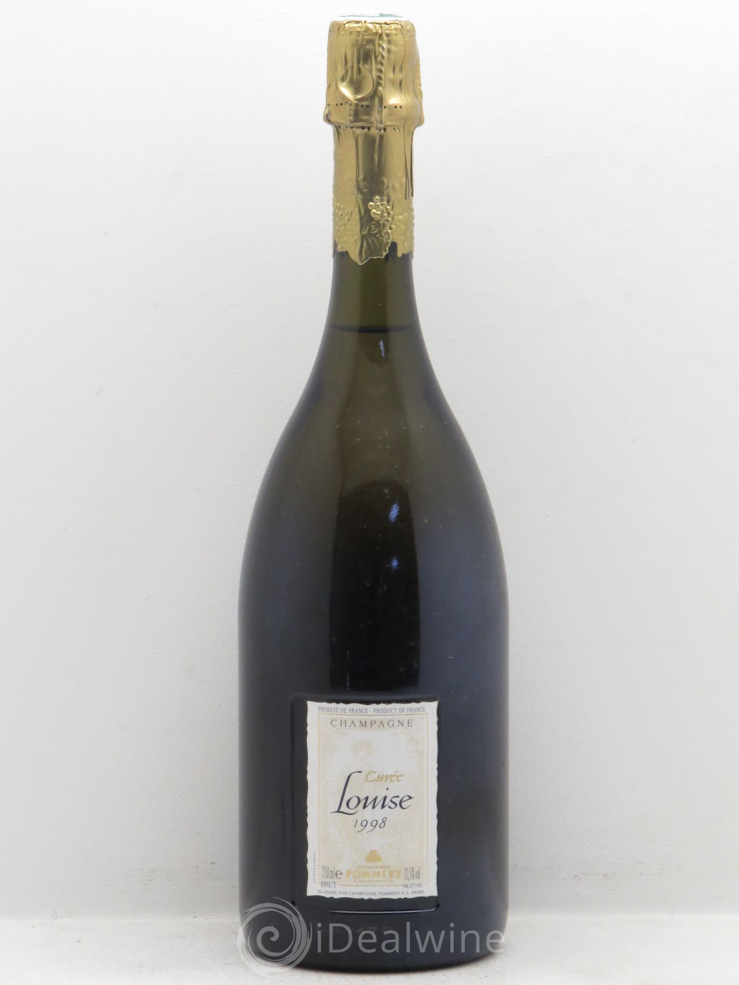 Cuvée Louise Pommery 1998 - Lot de 1 bouteille - 0
