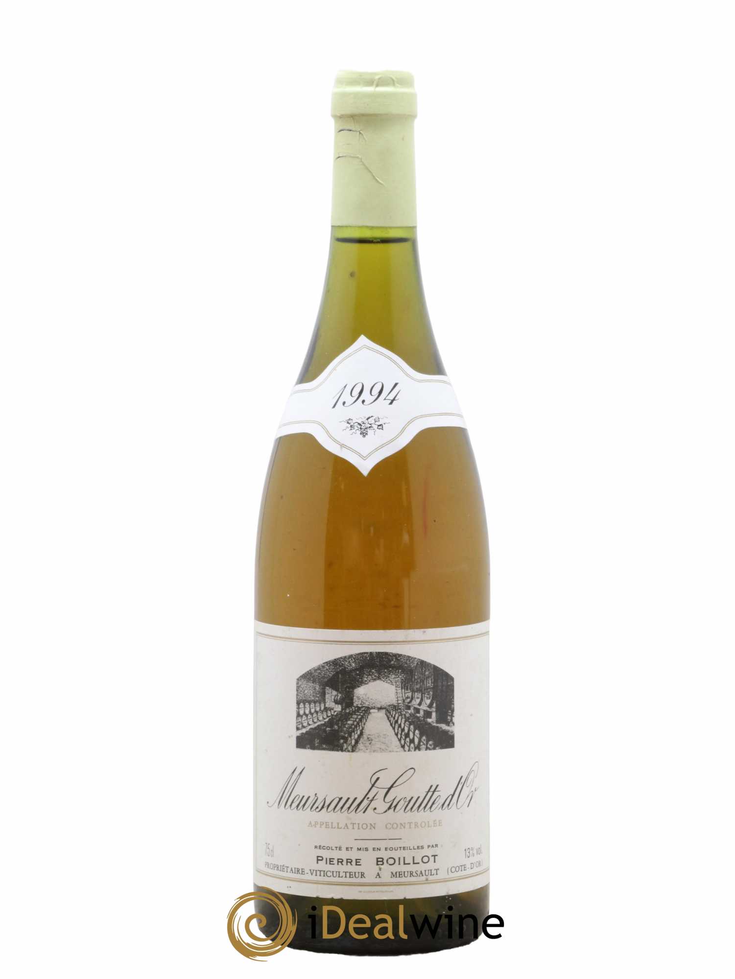 Meursault 1er Cru Goutte d'Or Domaine Pierre Boillot 1994 - Lot de 1 bouteille - 0