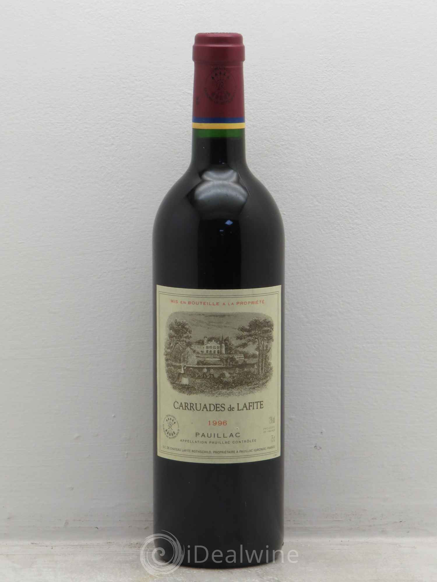Carruades de Lafite Rothschild Second Vin 1996 - Lot de 6 bouteilles - 0