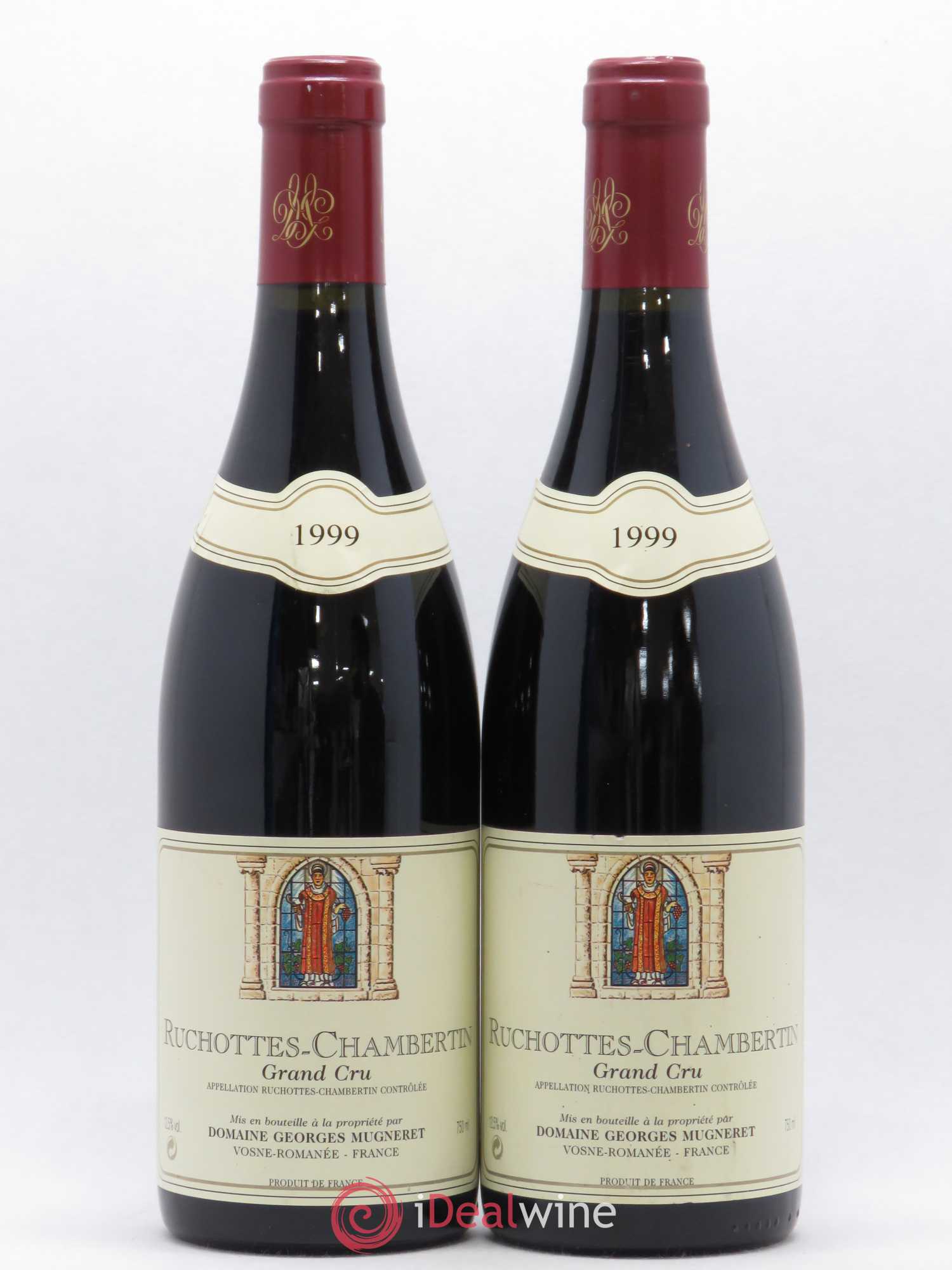 Ruchottes-Chambertin Grand Cru Georges Mugneret (Domaine) 1999 - Lot de 2 bouteilles - 0