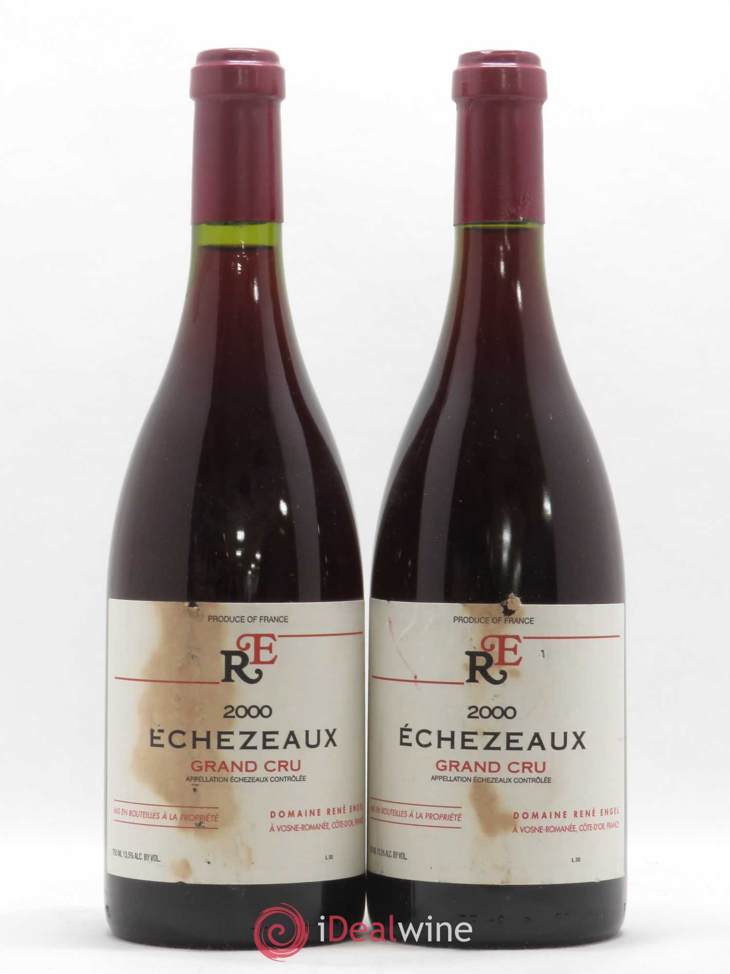 Echezeaux Grand Cru René Engel - Eugénie (Domaine) 2000 - Lot of 2 bottles - 0