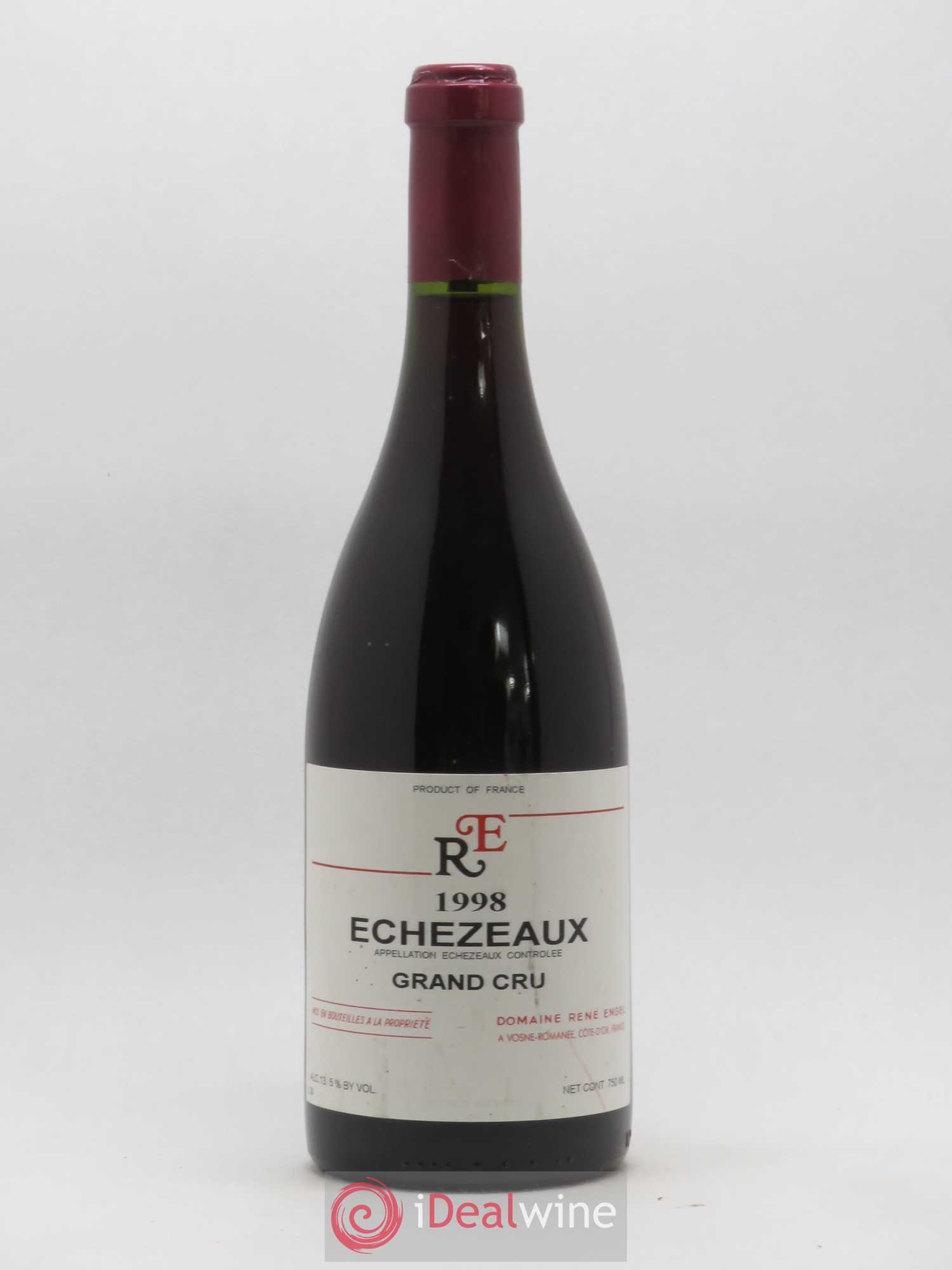 Echezeaux Grand Cru René Engel - Eugénie (Domaine) 1998 - Lot de 1 bouteille - 0