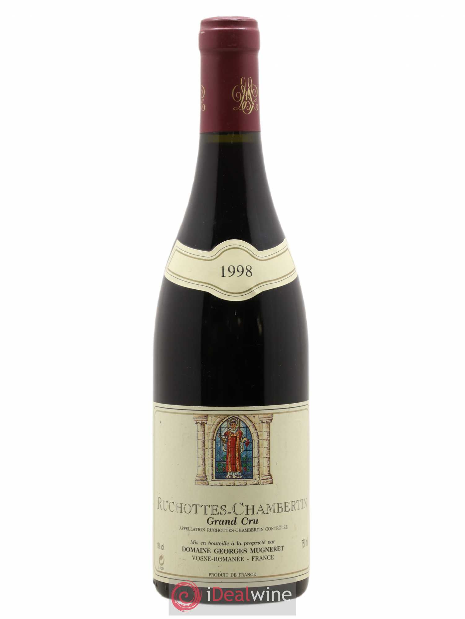 Ruchottes-Chambertin Grand Cru Georges Mugneret (Domaine) 1998 - Lot de 1 bouteille - 0