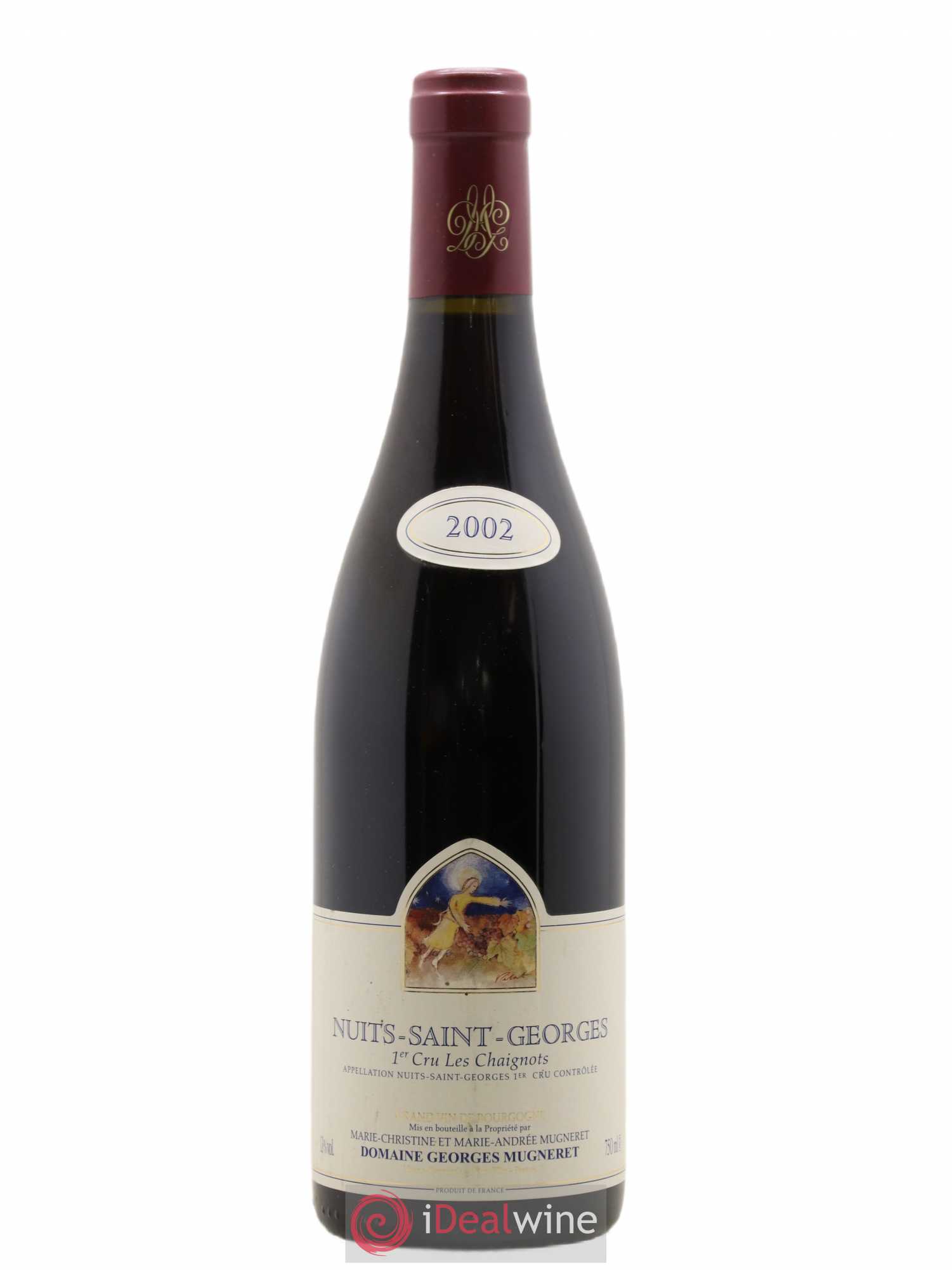 Nuits-Saint-Georges 1er Cru Les Chaignots Georges Mugneret (Domaine) 2002 - Lot de 1 bouteille - 0
