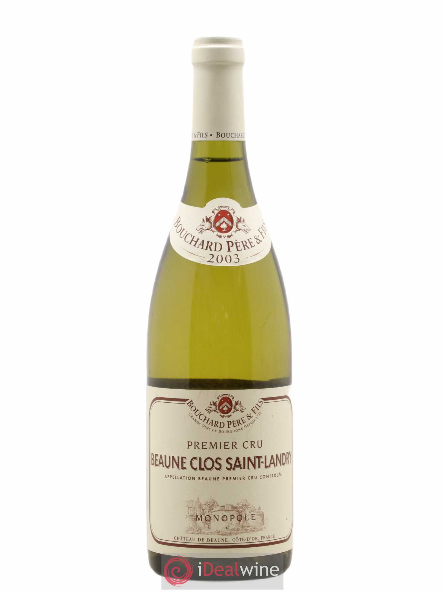 Beaune 1er Cru Clos Saint Landry Monopole Bouchard Père & Fils 2003 - Lot de 1 bouteille - 0