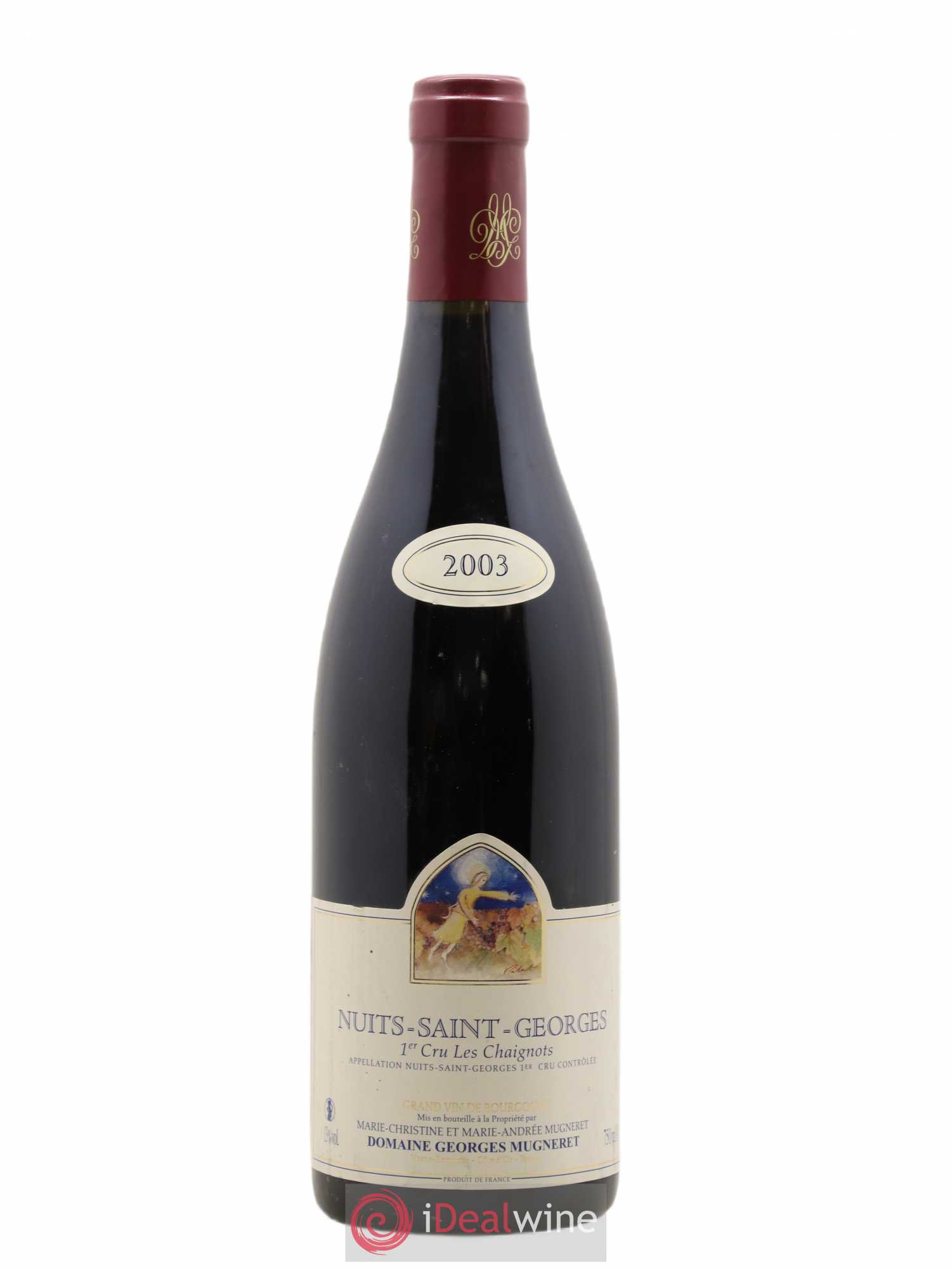Nuits-Saint-Georges 1er Cru Les Chaignots Georges Mugneret (Domaine) 2003 - Lot de 1 bouteille - 0