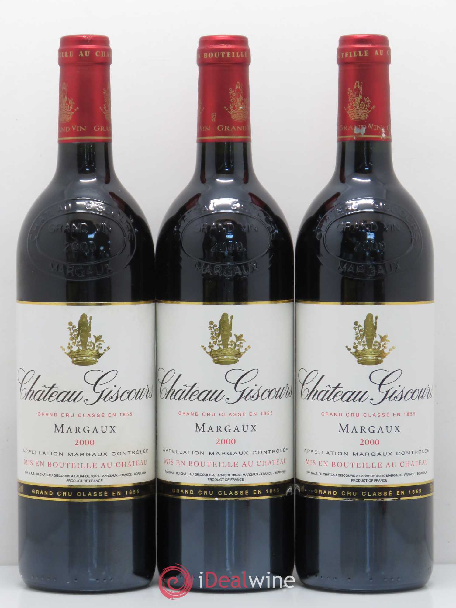 Château Giscours 3ème Grand Cru Classé 2000 - Lot de 12 bouteilles - 2