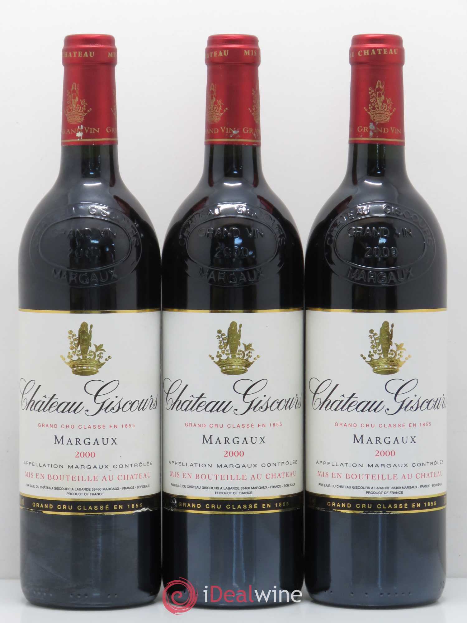 Château Giscours 3ème Grand Cru Classé 2000 - Lot de 12 bouteilles - 3