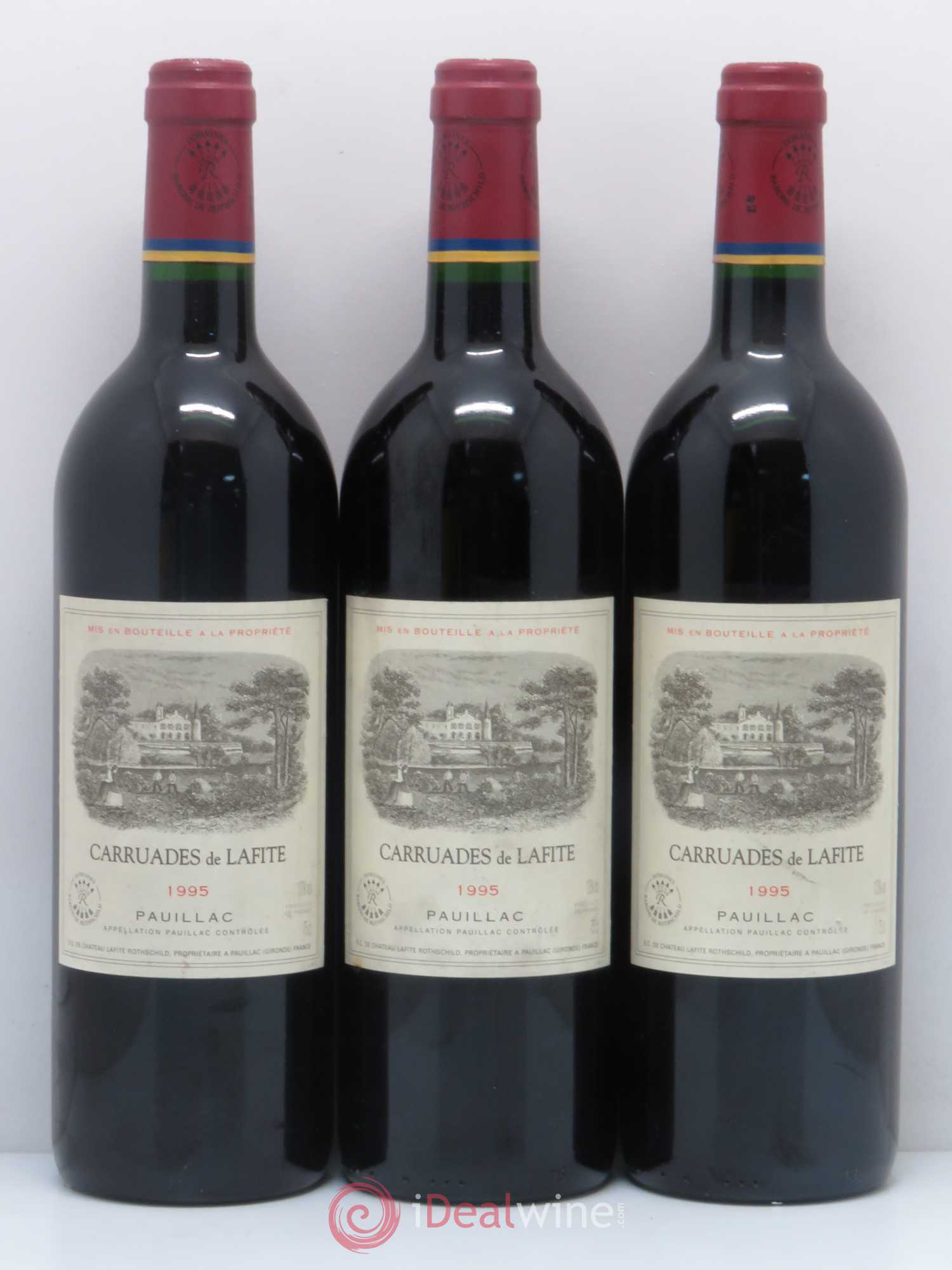 Carruades de Lafite Rothschild Second Vin 1995 - Lot de 6 bouteilles - 2
