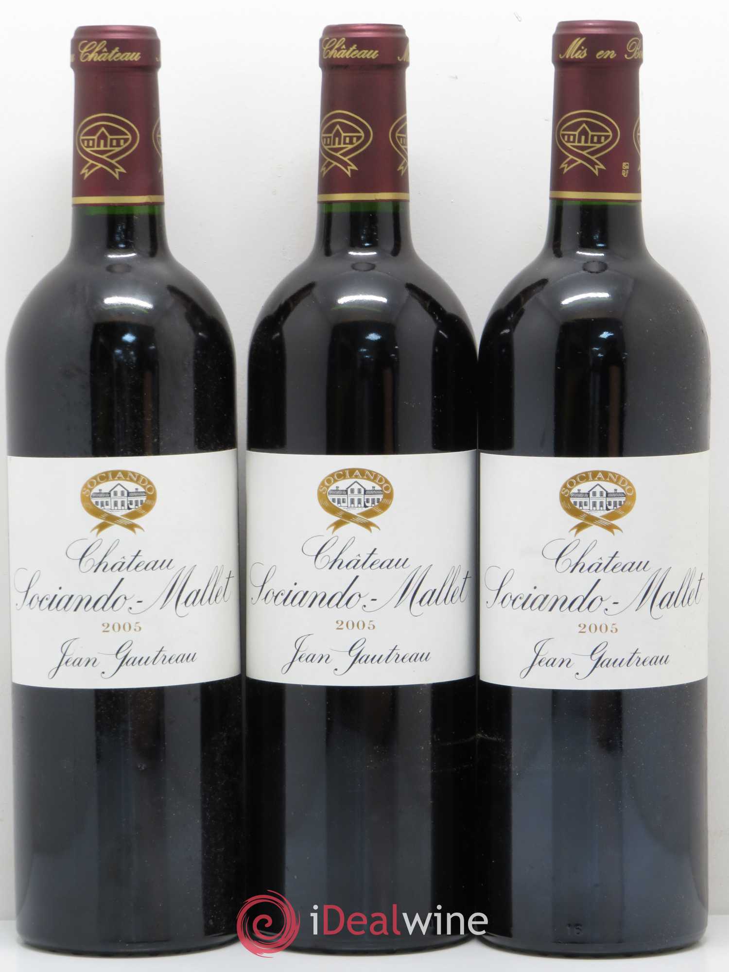 Château Sociando Mallet 2005 - Lot de 12 bouteilles - 3