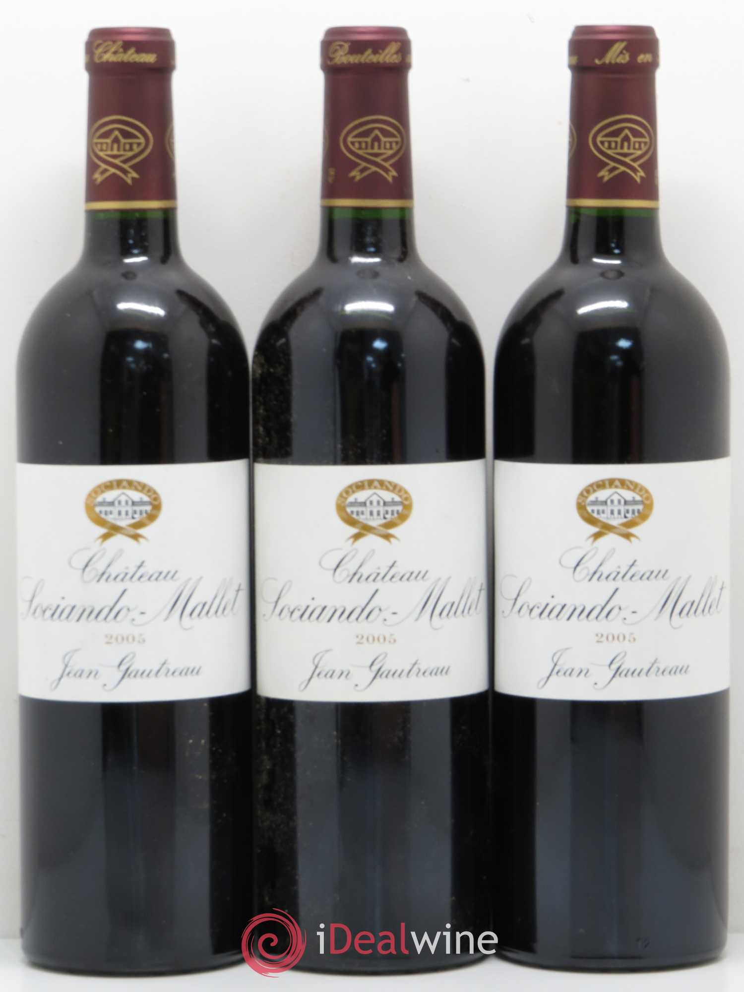 Château Sociando Mallet 2005 - Lot de 12 bouteilles - 4