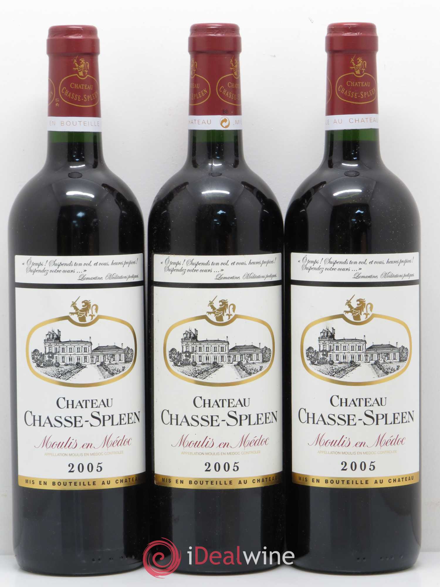 Château Chasse Spleen 2005 - Lot de 6 bouteilles - 1