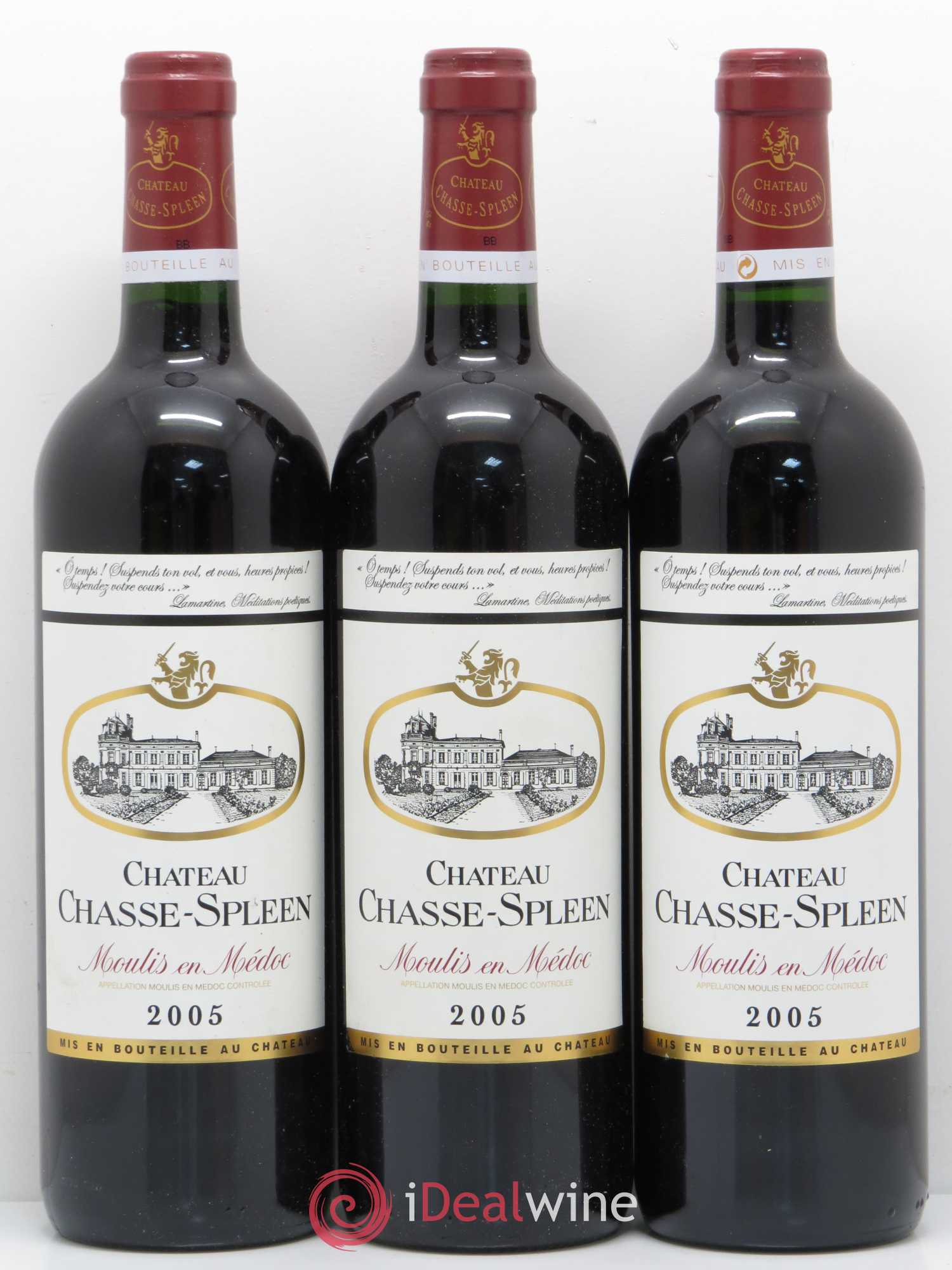 Château Chasse Spleen 2005 - Lot de 6 bouteilles - 2