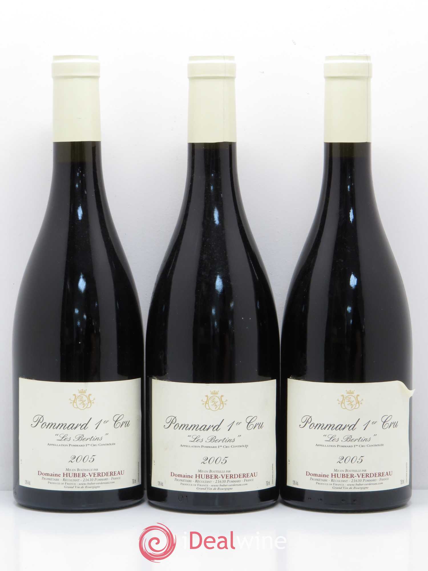 Pommard 1er Cru Les Bertins Hubert Verdereau 2005 - Posten von 6 Flaschen - 1