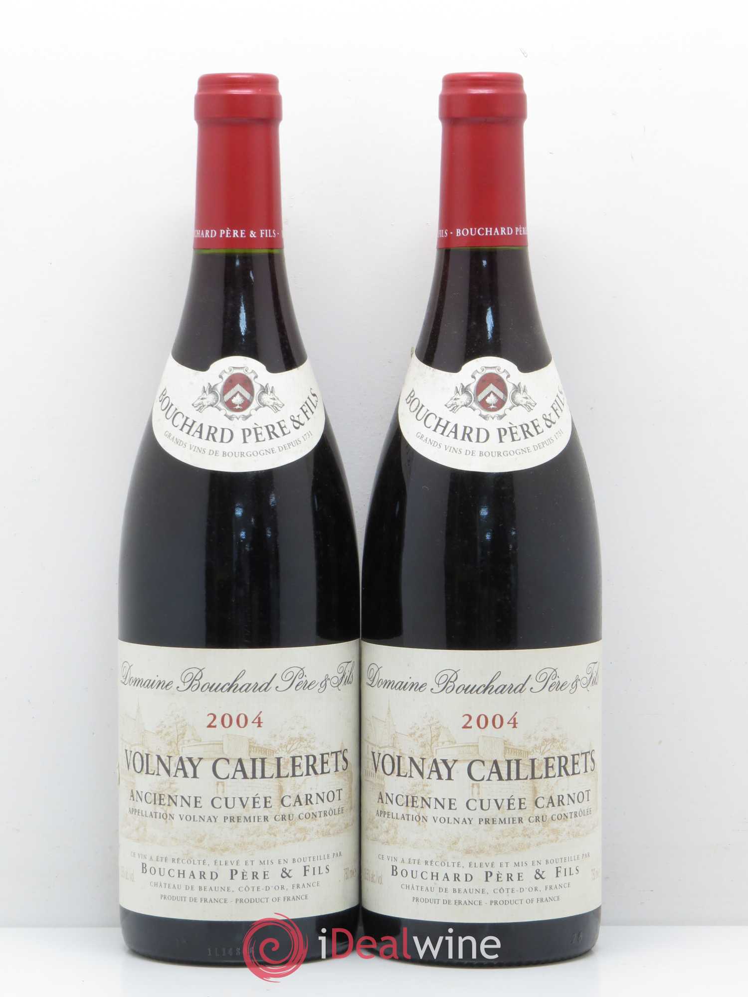 Volnay 1er Cru Caillerets - Ancienne Cuvée Carnot Bouchard Père & Fils 2004 - Lot de 5 bouteilles - 2