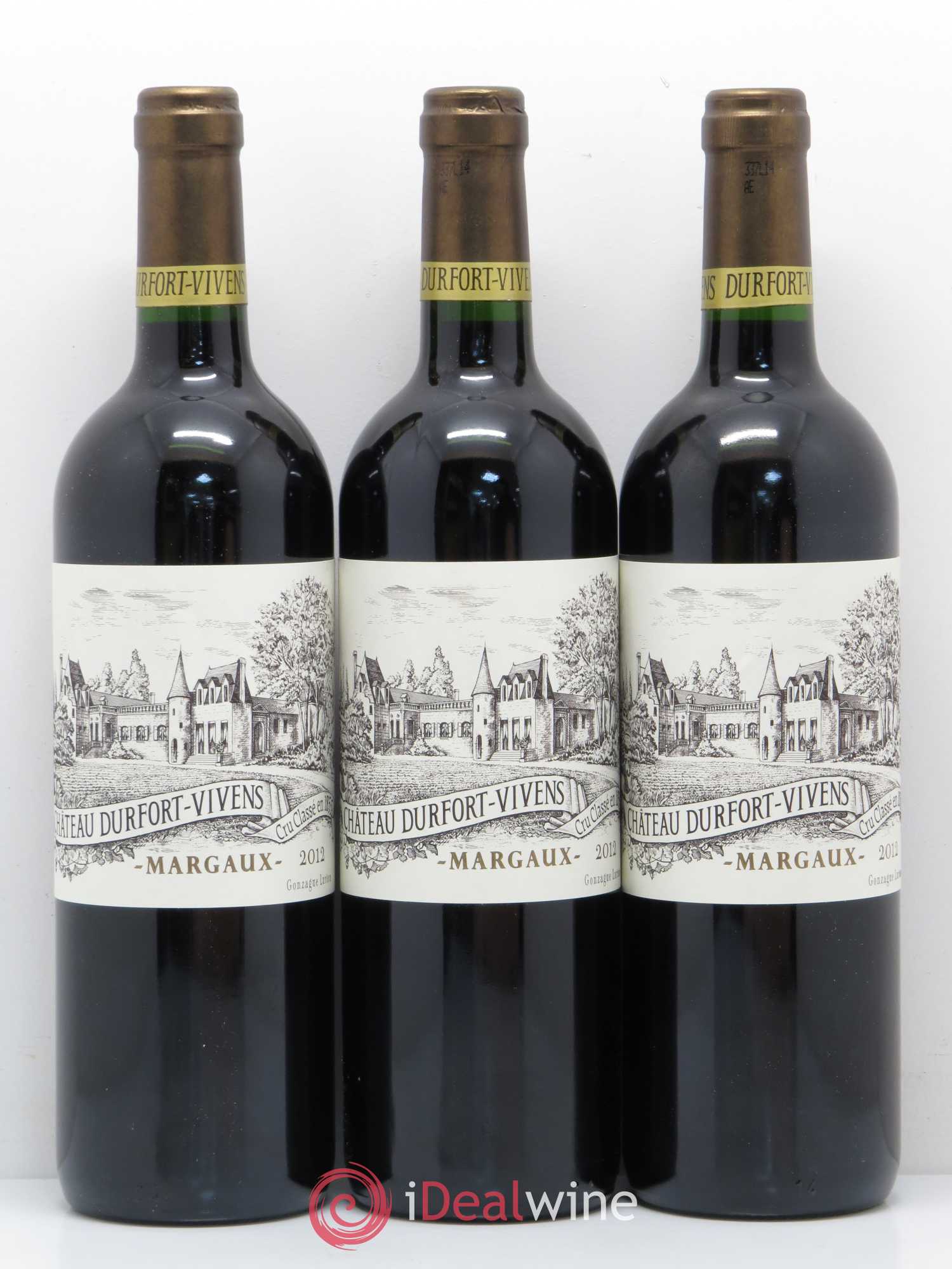 Château Durfort Vivens 2ème Grand Cru Classé 2012 - Lot de 12 bouteilles - 1