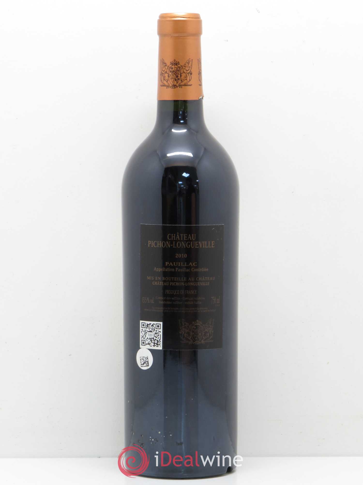 Pichon Longueville Baron 2ème Grand Cru Classé 2010 - Lot de 1 bouteille - 1
