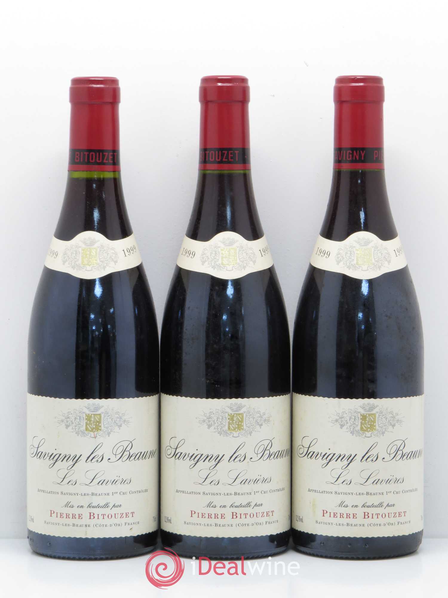 Savigny-lès-Beaune 1er Cru Les Lavières Pierre Bitouzet 1999 - Posten von 6 Flaschen - 1