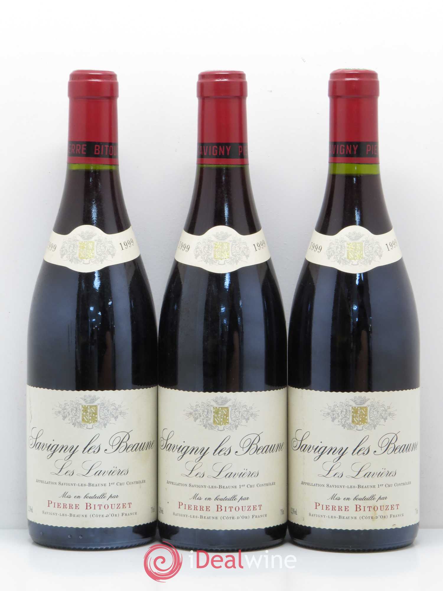 Savigny-lès-Beaune 1er Cru Les Lavières Pierre Bitouzet 1999 - Posten von 6 Flaschen - 2