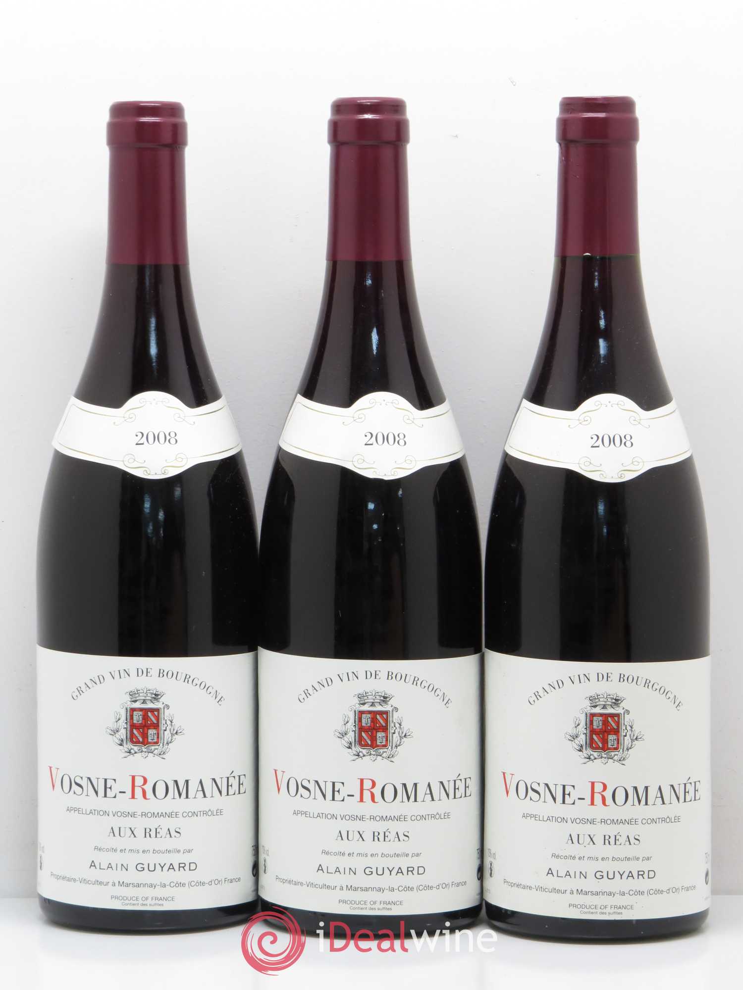 Vosne-Romanée Aux Réas Alain Guyard 2008 - Lot de 6 bouteilles - 2