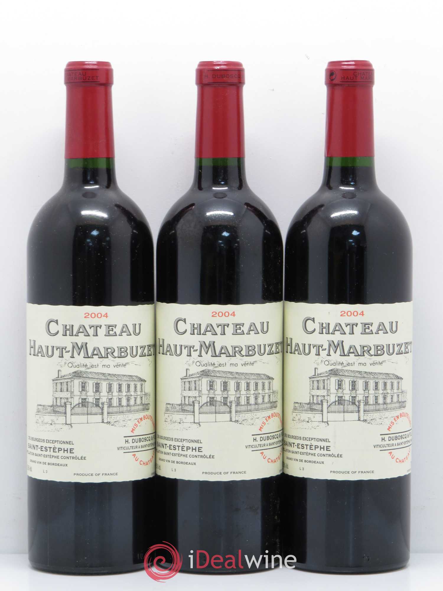 Château Haut Marbuzet 2004 - Lot de 12 bouteilles - 4