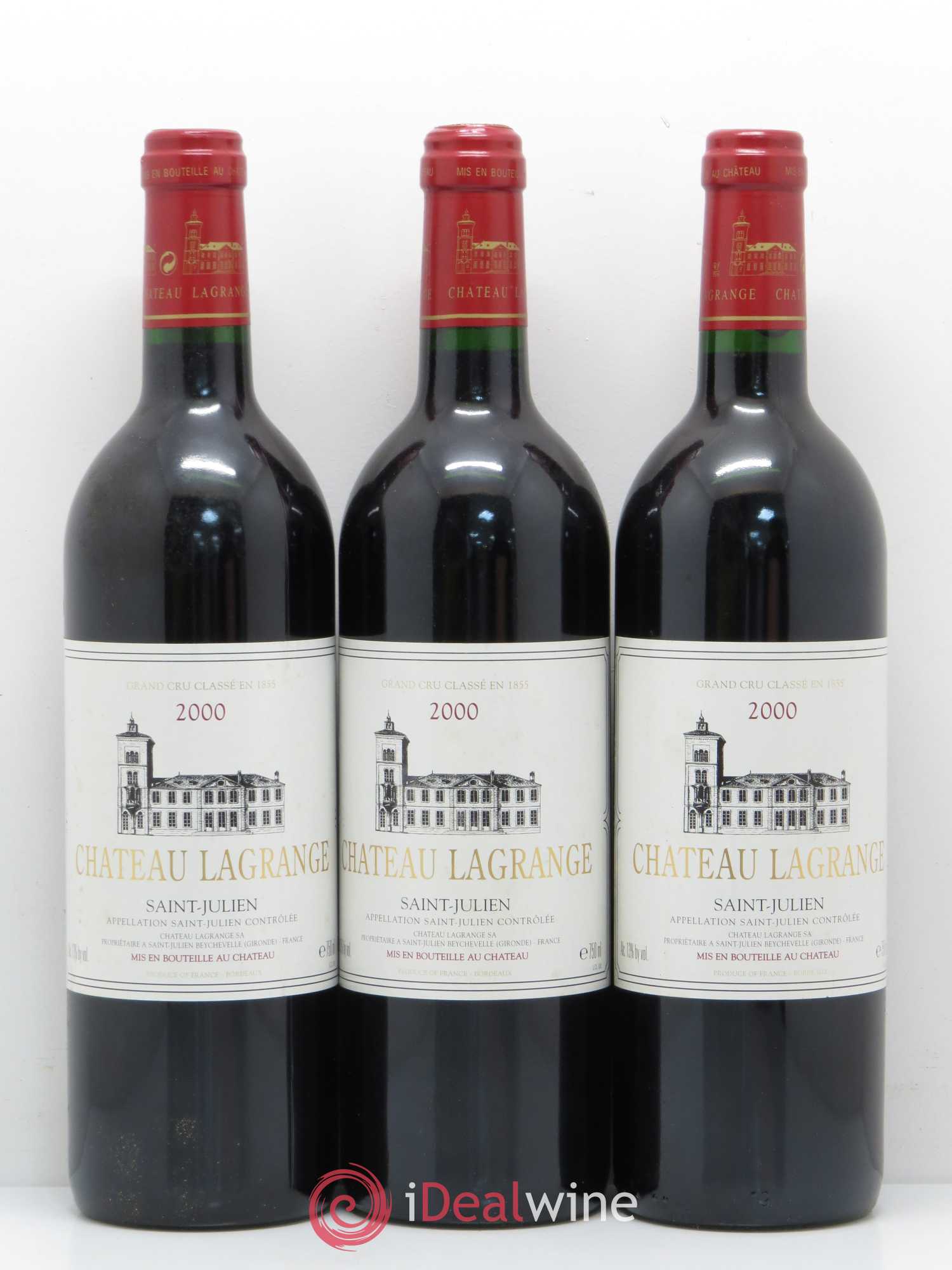 Château Lagrange 3ème Grand Cru Classé 2000 - Lot de 6 bouteilles - 2