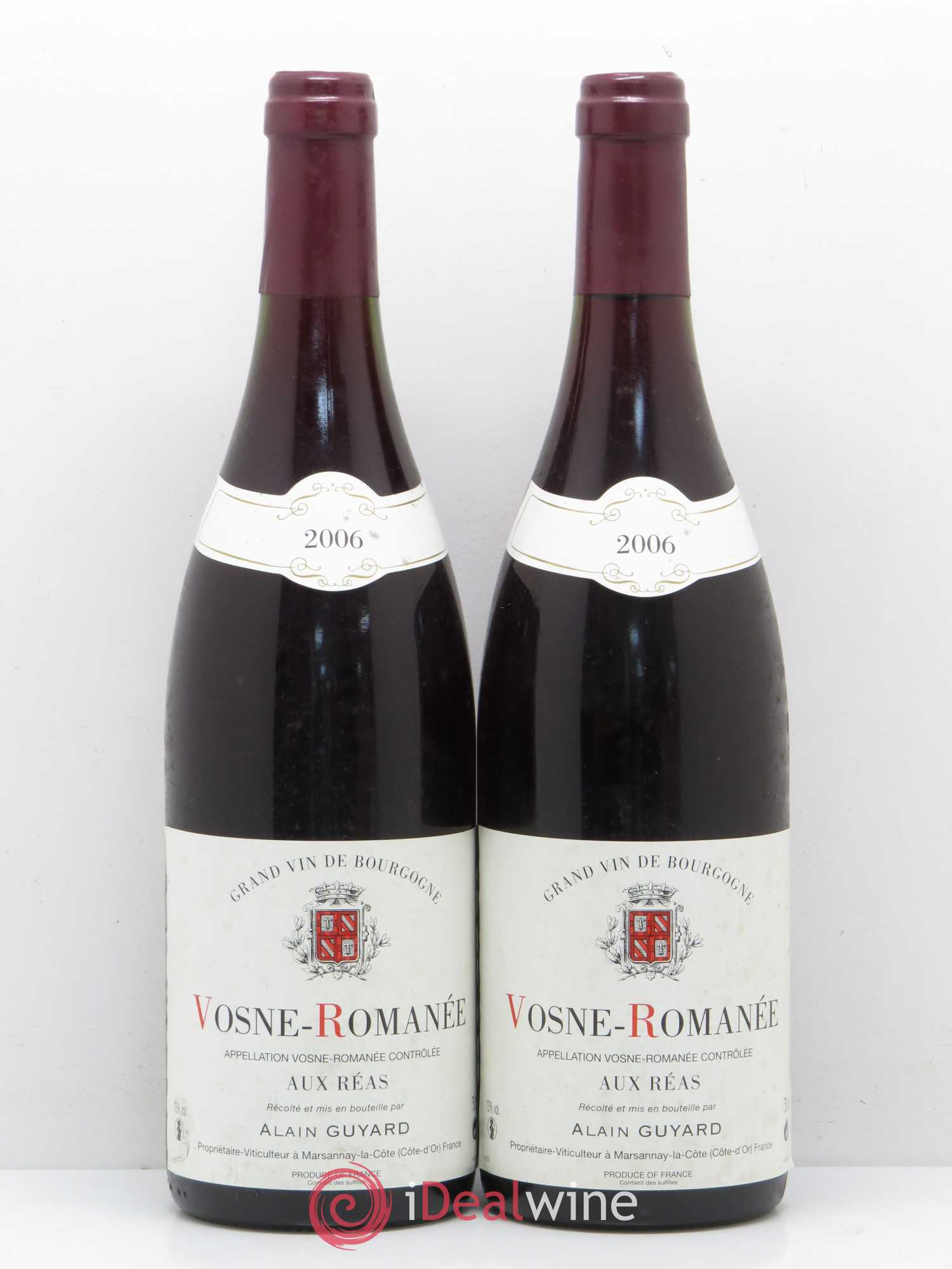 Vosne-Romanée Aux Réas Alain Guyard 2006 - Lot de 5 bouteilles - 2