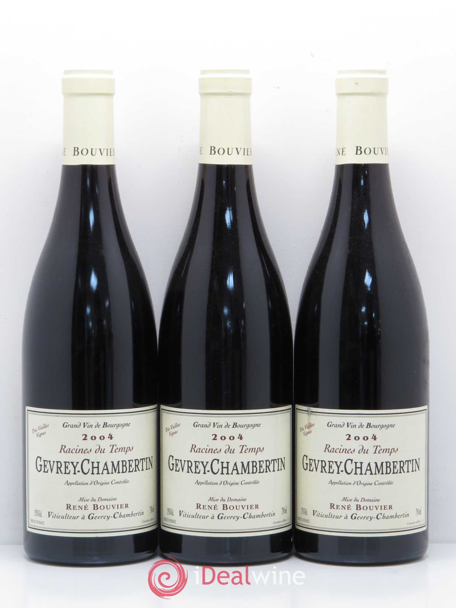 Gevrey-Chambertin Racines du Temps Tres Vieilles Vignes R. Bouvier 2004 - Lot de 6 bouteilles - 2
