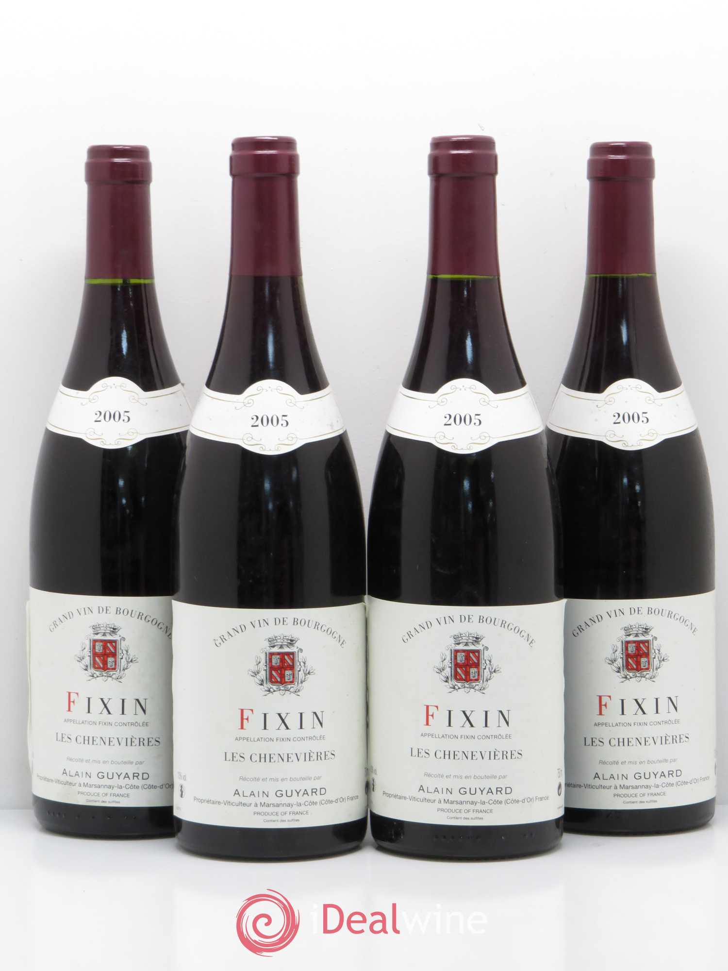 Fixin Les Chenevières Alain Guyard 2005 - Posten von 8 Flaschen - 1