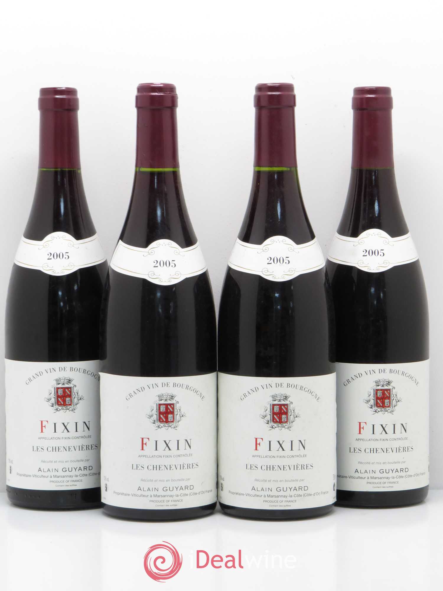 Fixin Les Chenevières Alain Guyard 2005 - Posten von 8 Flaschen - 2