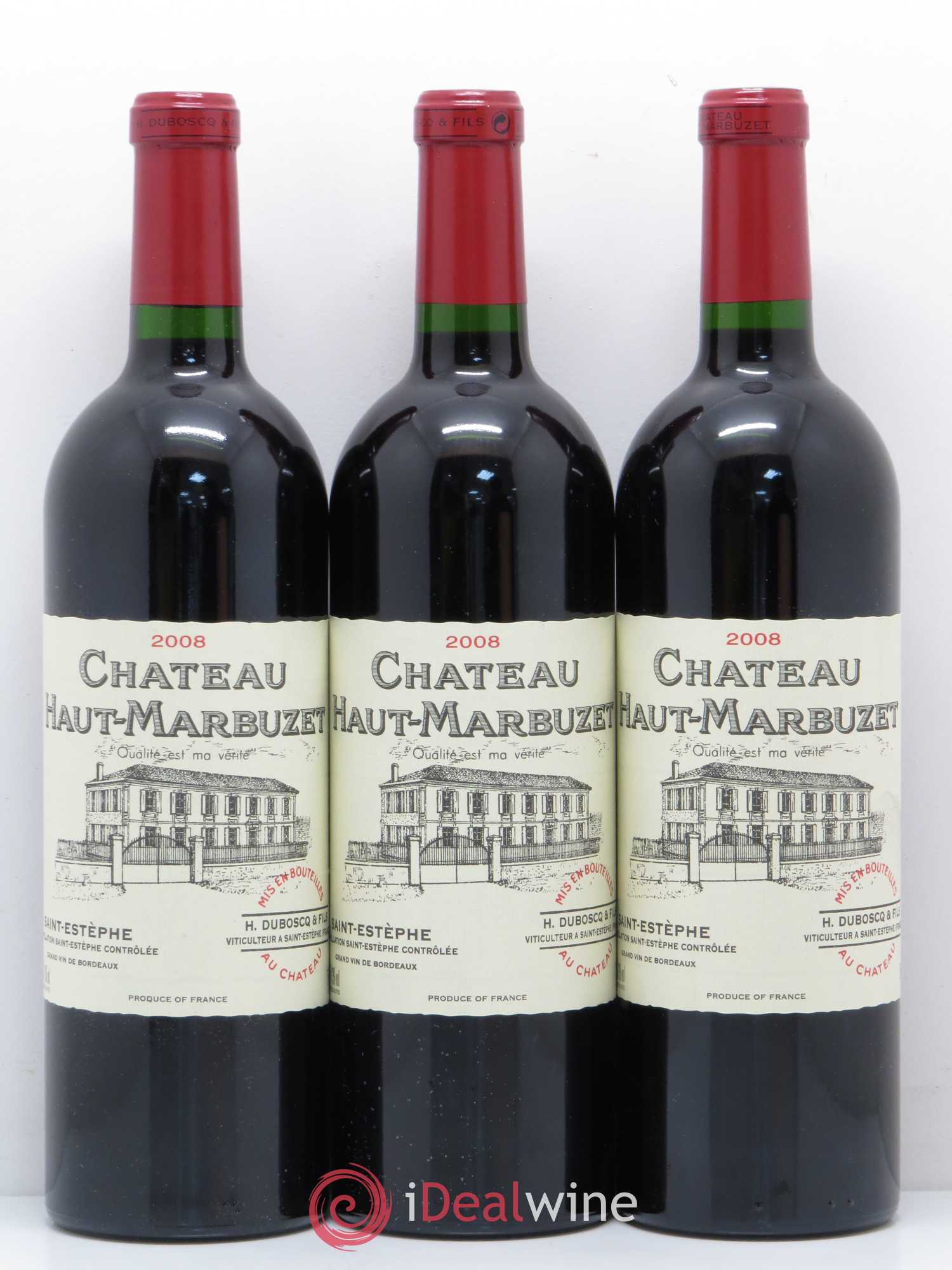 Château Haut Marbuzet 2008 - Lot de 12 bouteilles - 3