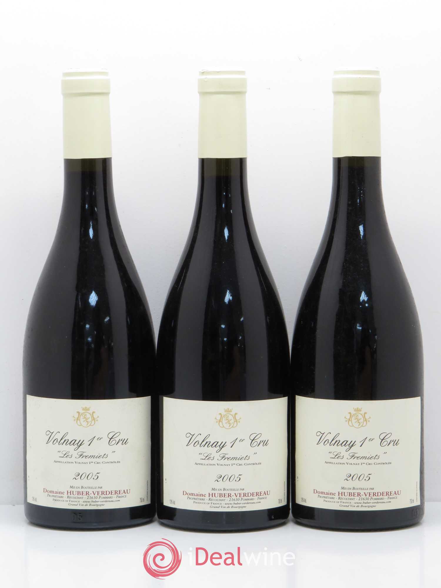 Volnay 1er Cru Les Fremiets Hubert Verdereau 2005 - Posten von 6 Flaschen - 2