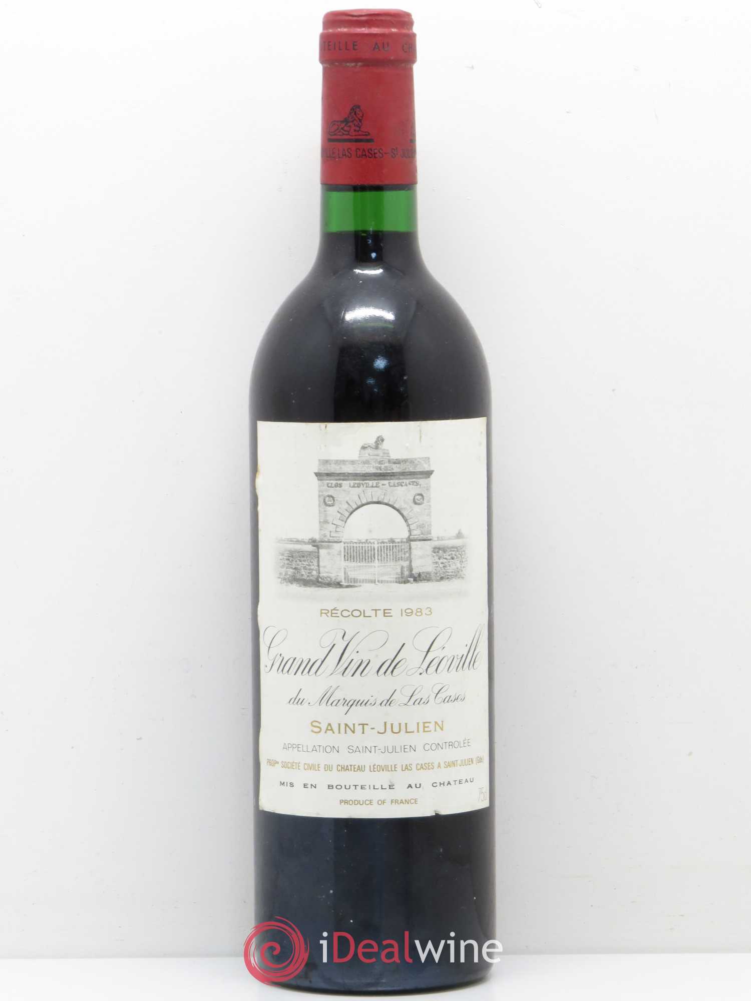 Château Léoville Las Cases 2ème Grand Cru Classé 1983 - Lot de 1 bouteille - 0