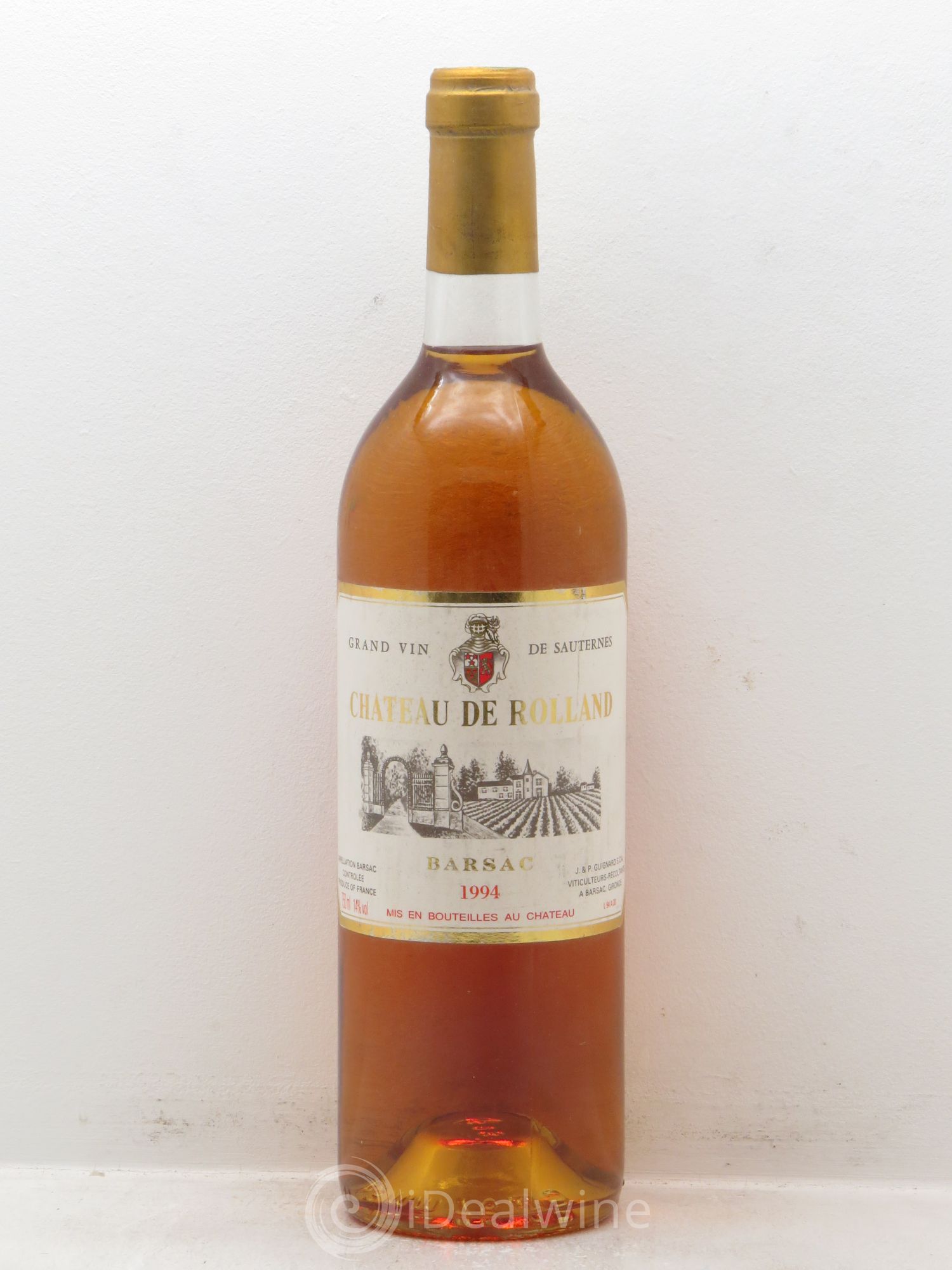 Château de Rolland Cru Bourgeois 1994 - Lot de 1 bouteille - 0