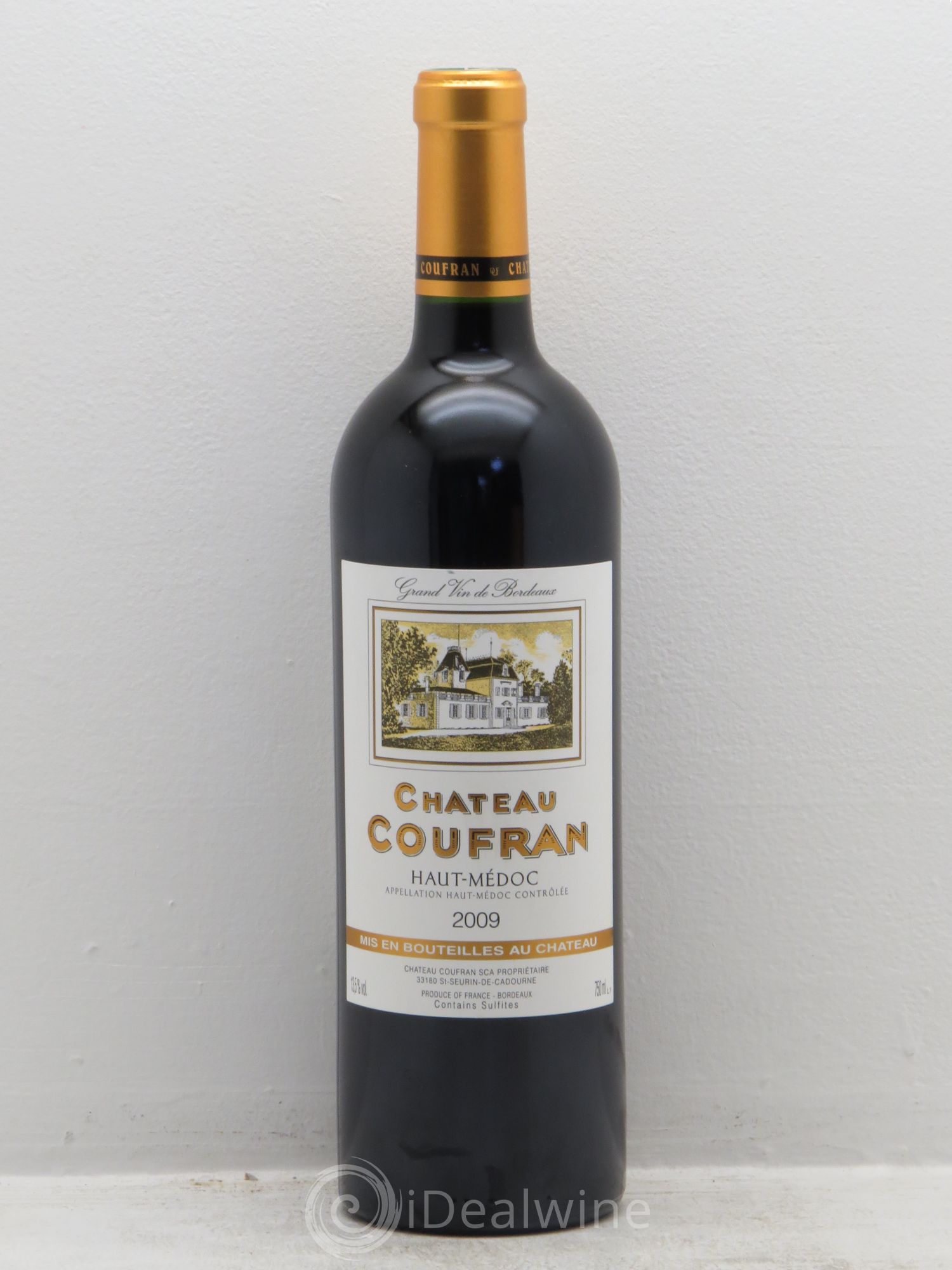 Château Coufran Cru Bourgeois 2009 - Lot de 1 bouteille - 0
