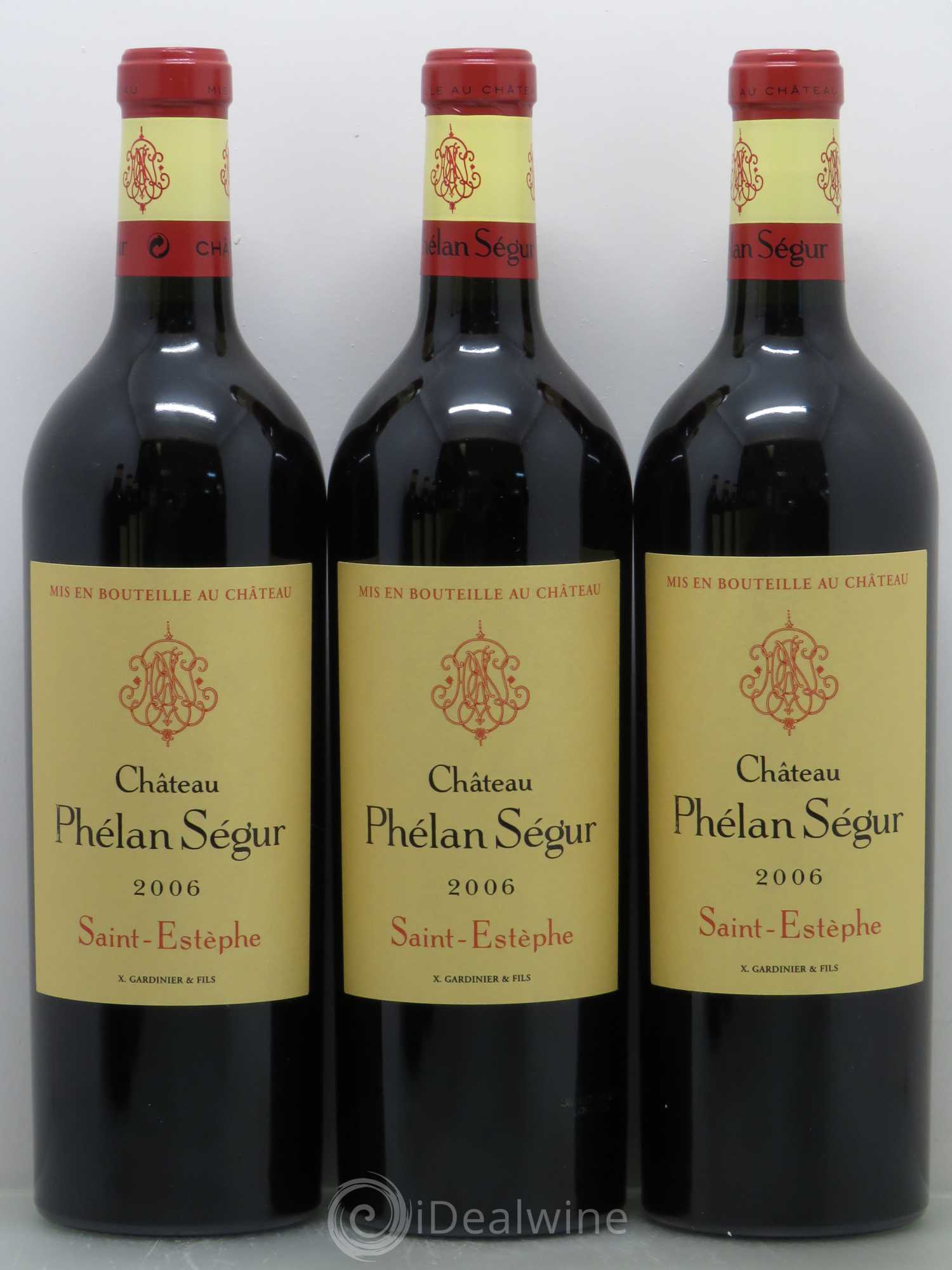 Château Phélan Ségur 2006 - Lot de 6 bouteilles - 1