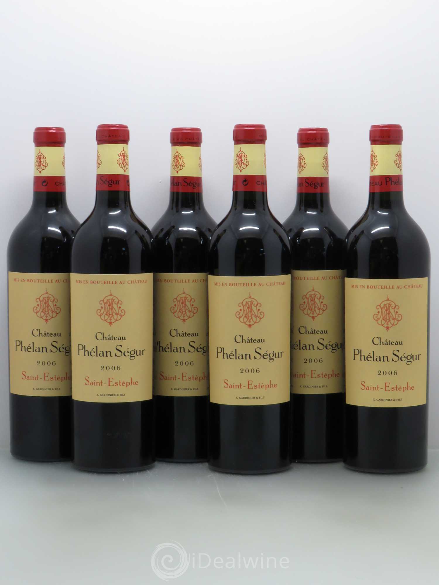 Château Phélan Ségur 2006 - Lot de 6 bouteilles - 0