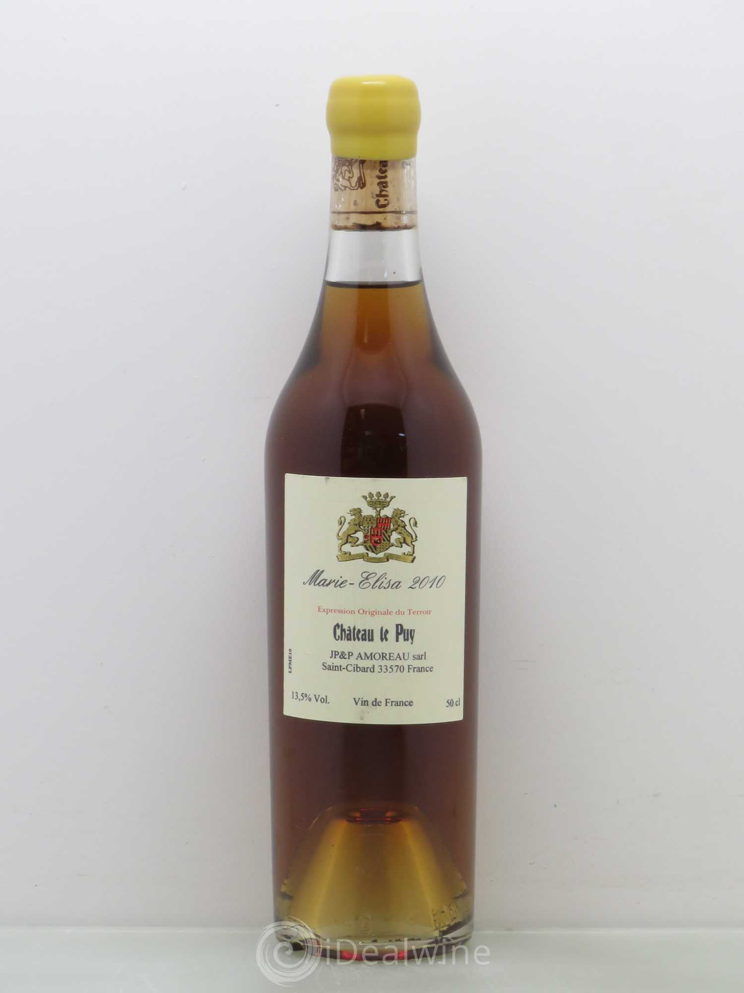 Bordeaux VDF Expression Originale du terroir Marie Elisa (50cl) 2010 - Posten von 1 Flasche - 0