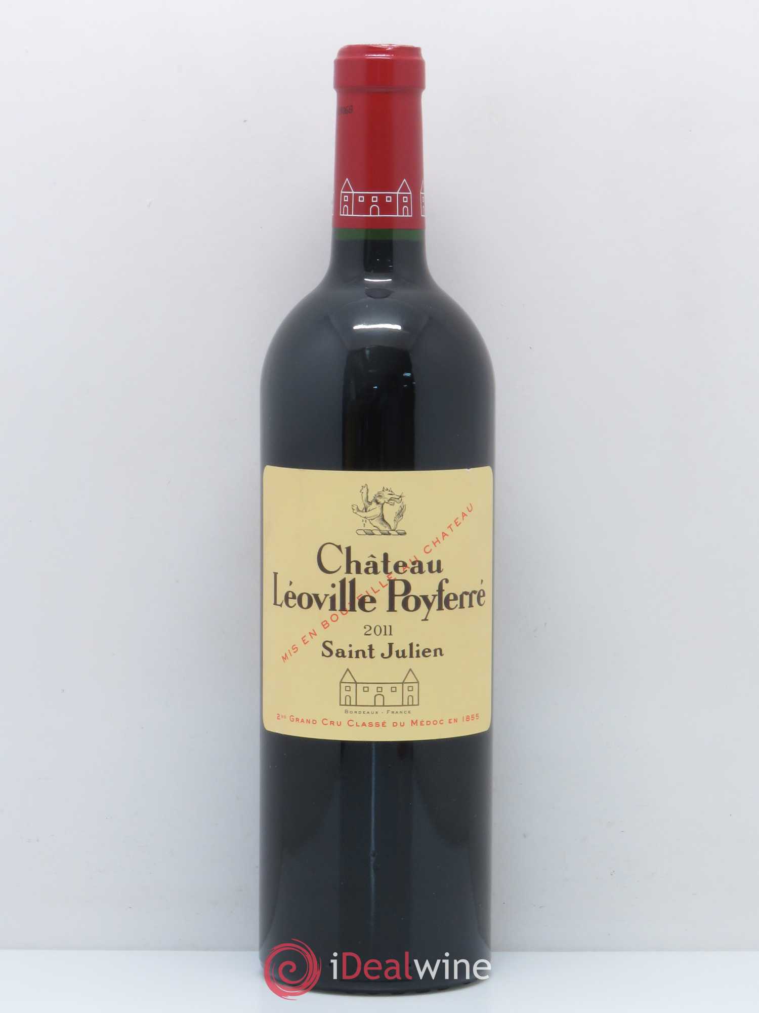 Château Léoville Poyferré 2ème Grand Cru Classé 2011 - Lot de 1 bouteille - 0